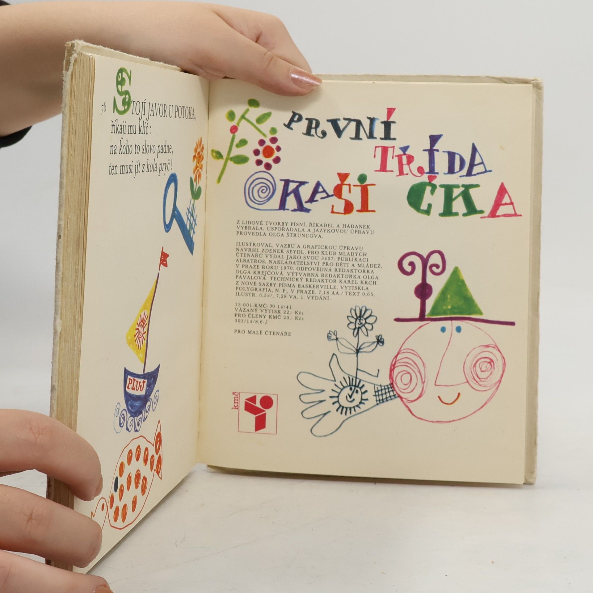 Olga Štruncová První třída kašička