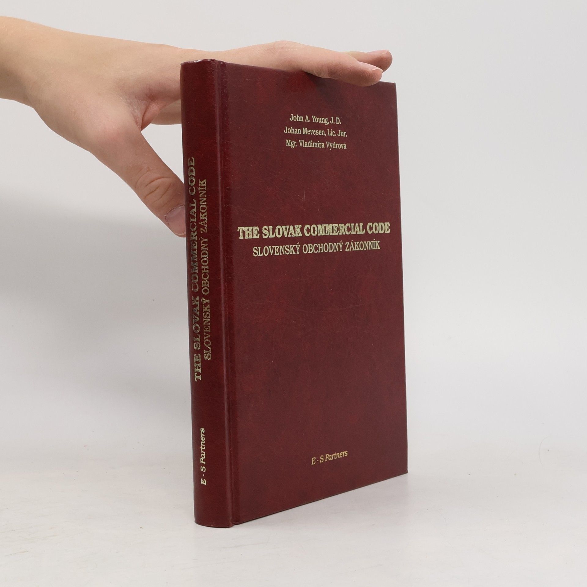 Vladimíra Vydrová The Slovak Commercial Code. Slovenský obchodný zákonník
