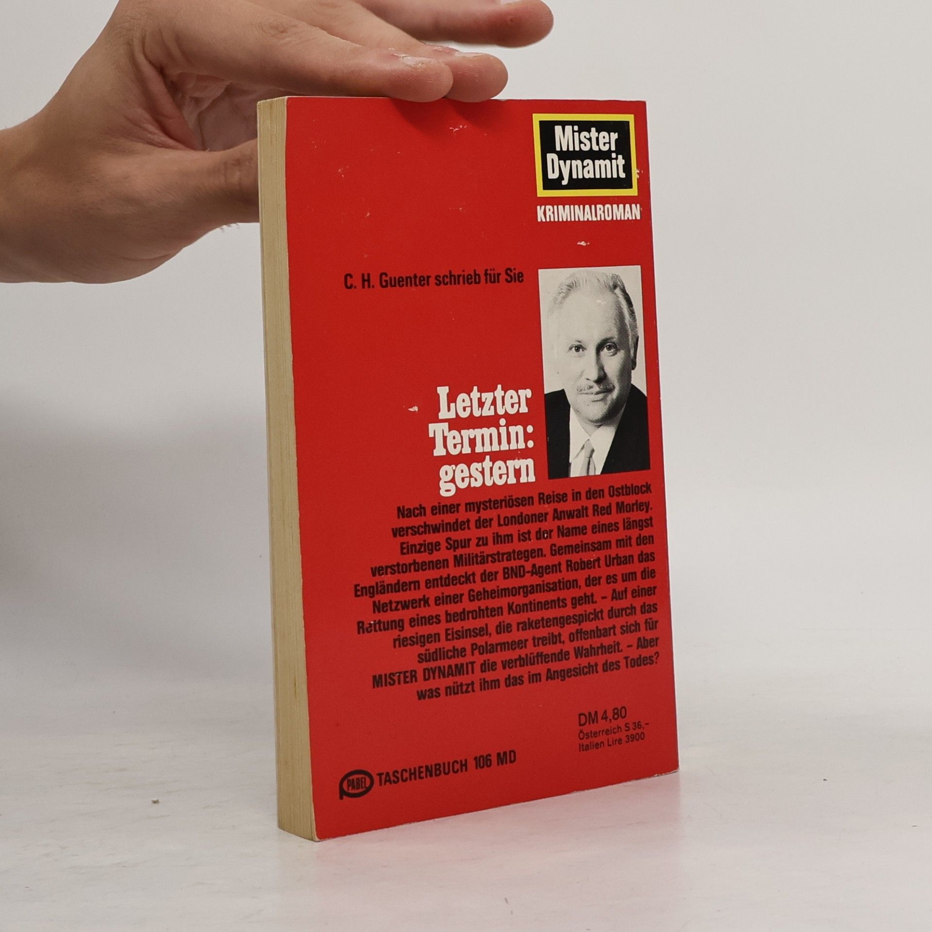 C.H. Guenter Letzter Termin: gestern