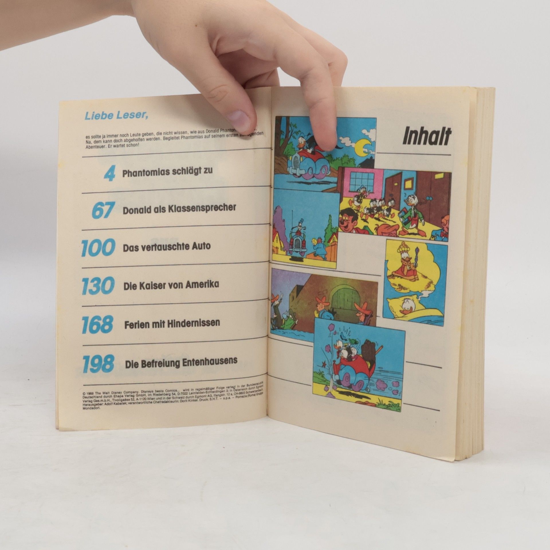 Walt Disney Disneys beste Comics. Band 4. Aus Lustiges Taschenbuch