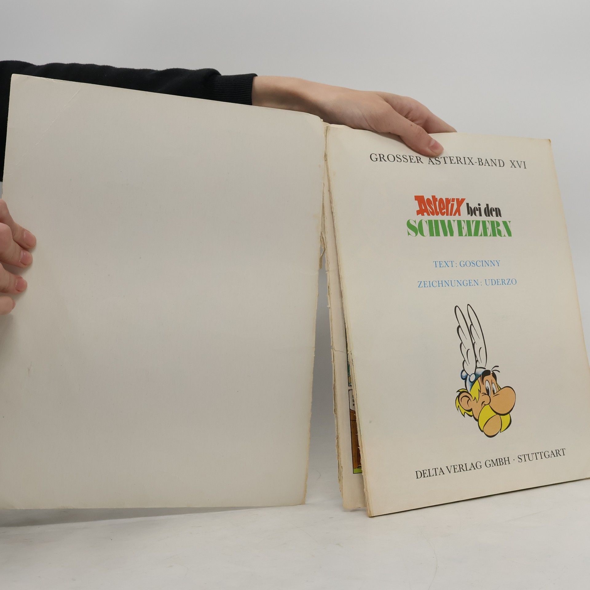 Albert Uderzo Asterix bei den Schweizern