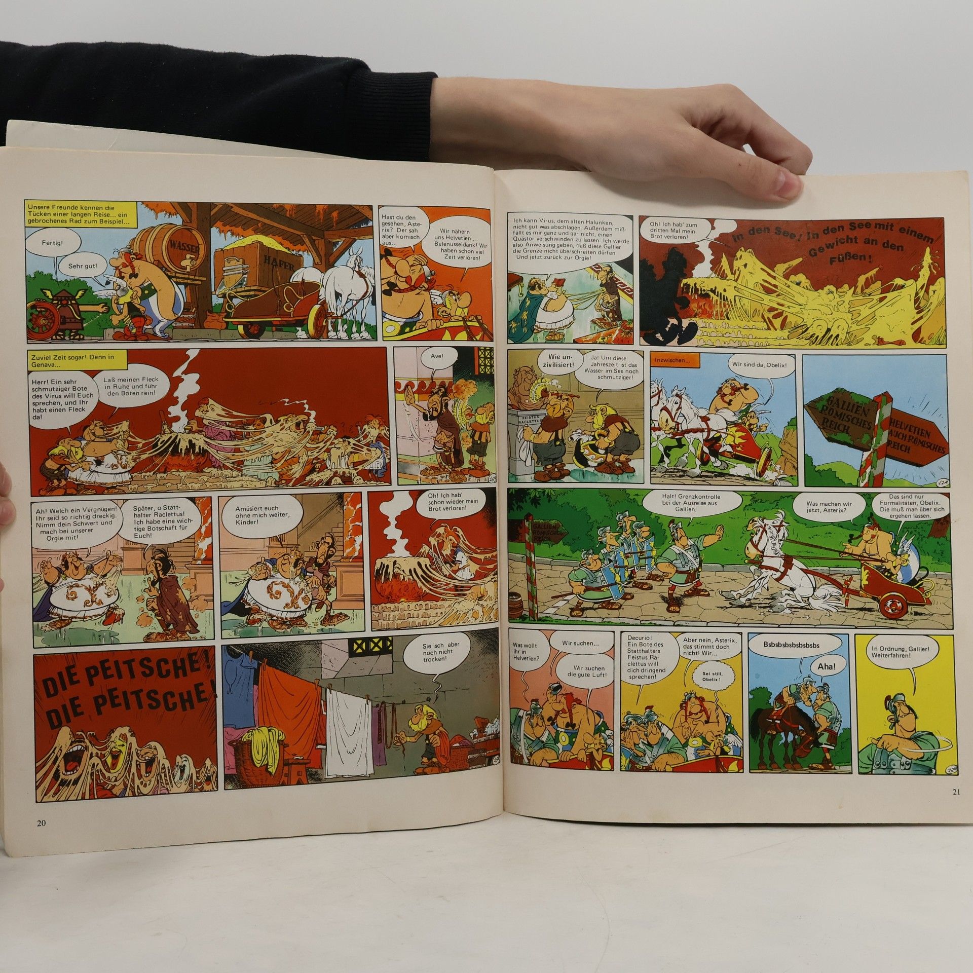 Albert Uderzo Asterix bei den Schweizern