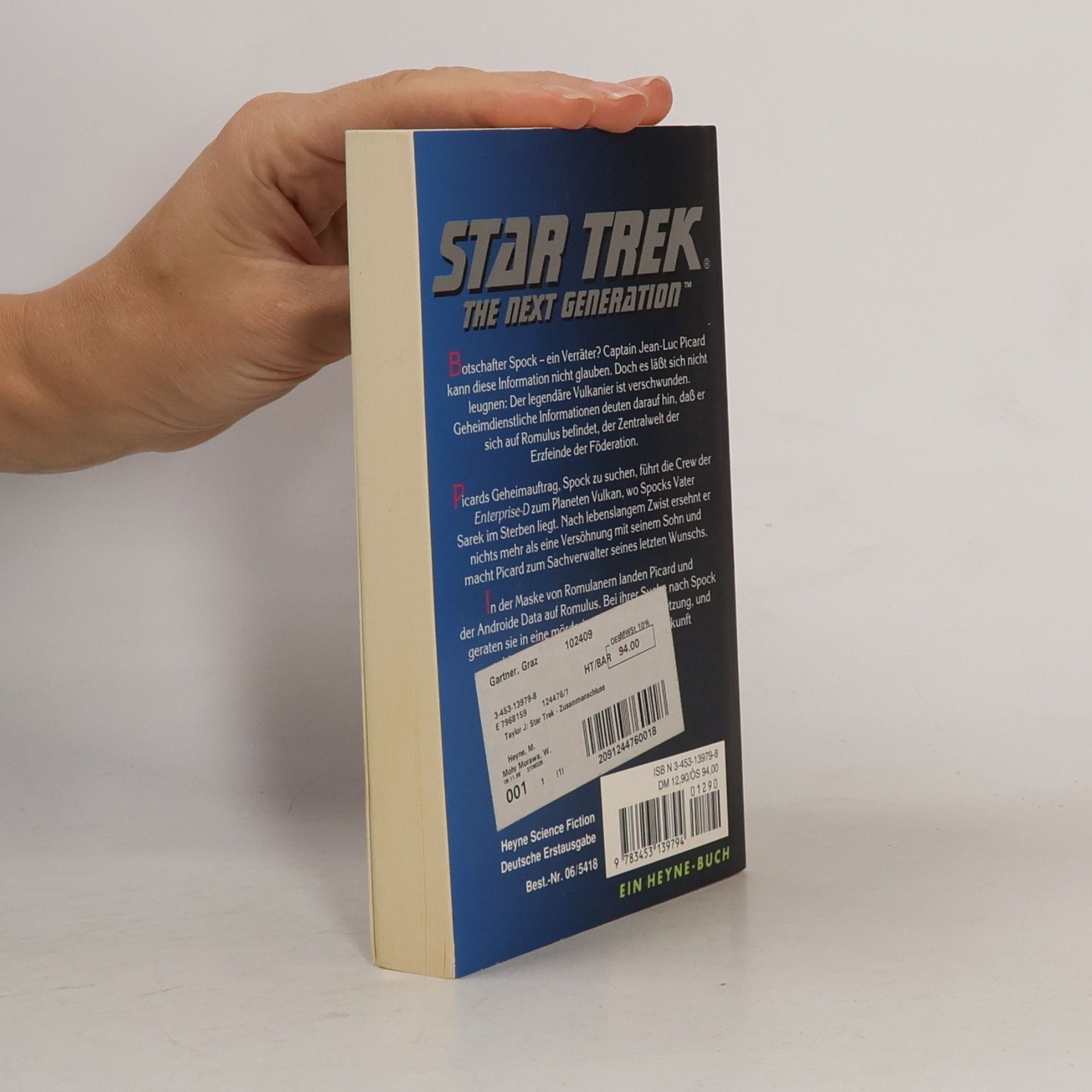 Jeri Taylor Star Trek. Die Zusammenkunft