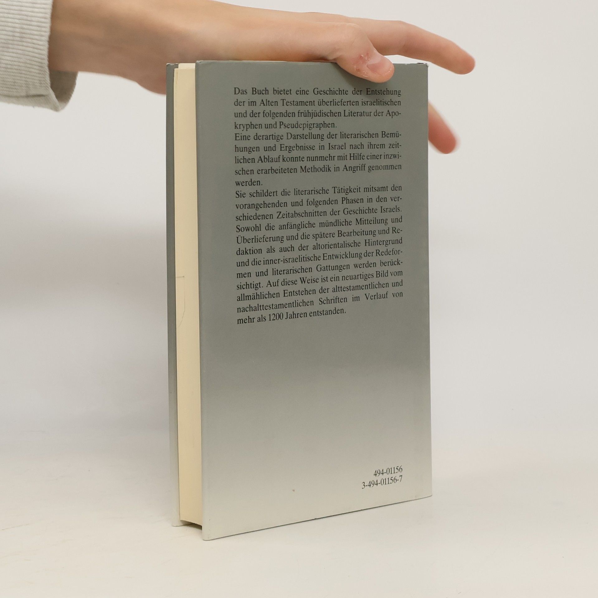 Georg Fohrer Erzähler und Propheten im Alten Testament