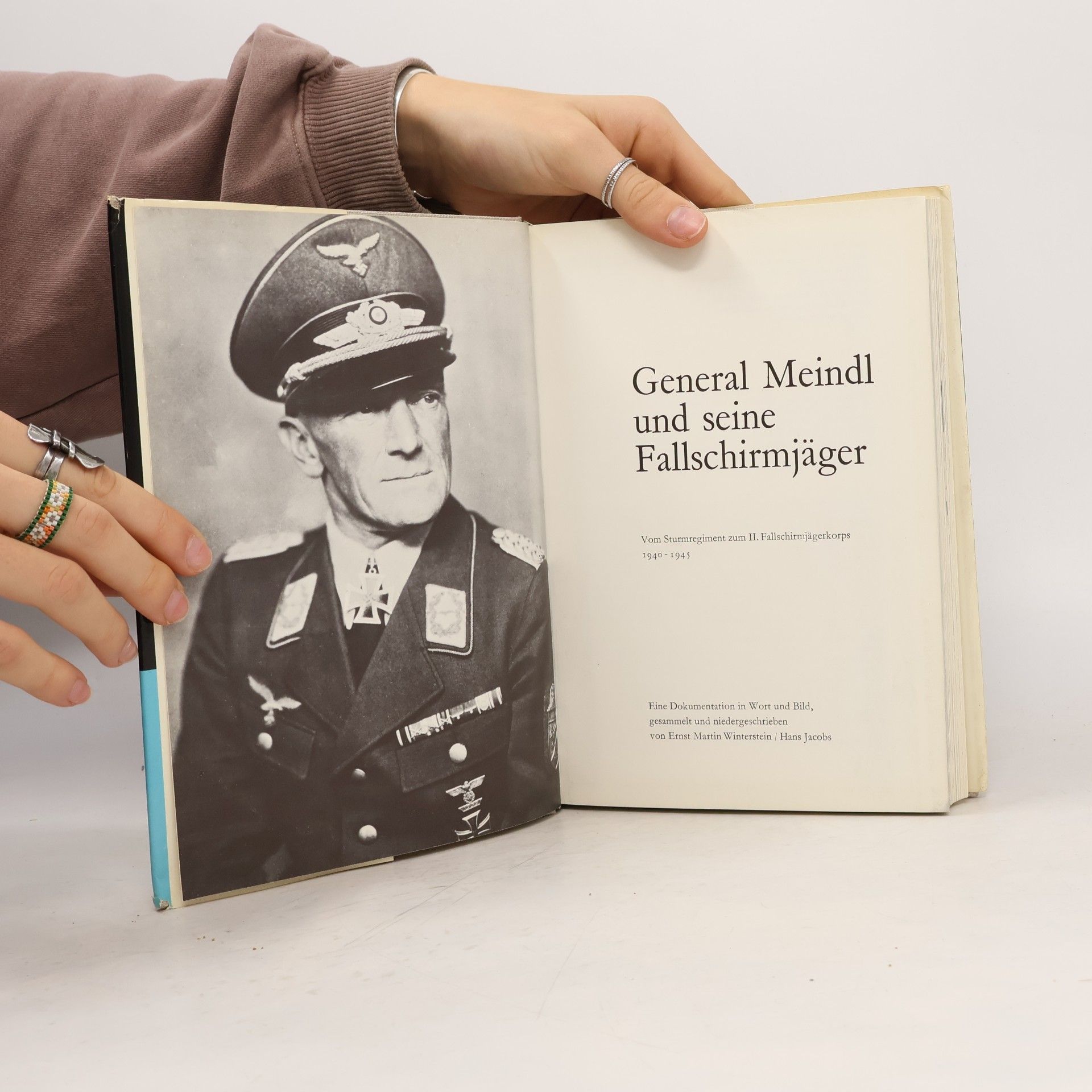 Ernst Martin Winterstein General Meindl und seine Fallschirmjäger