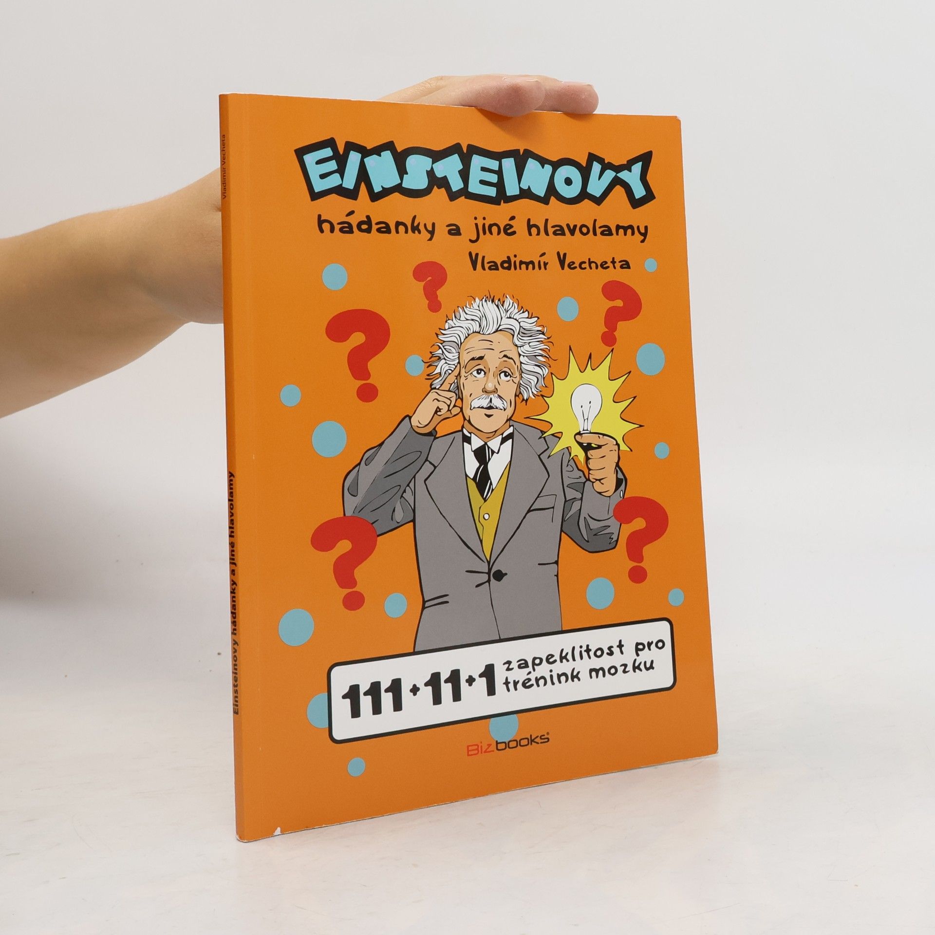 Vladimír Vecheta Einsteinovy hádanky a jiné hlavolamy : 111+11+1 zapeklitost pro trénink mozku
