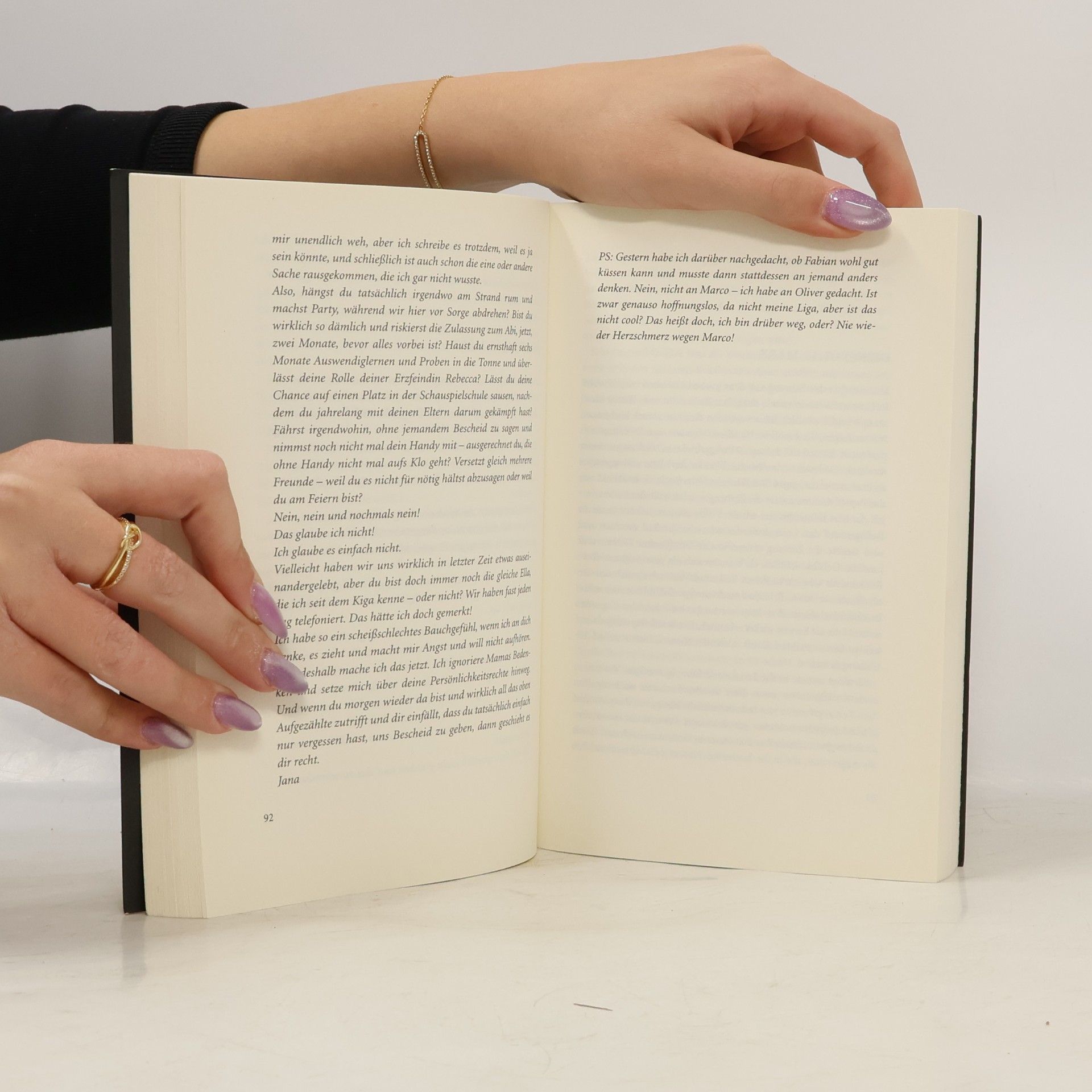 Janet Clark Schweig still, süßer Mund