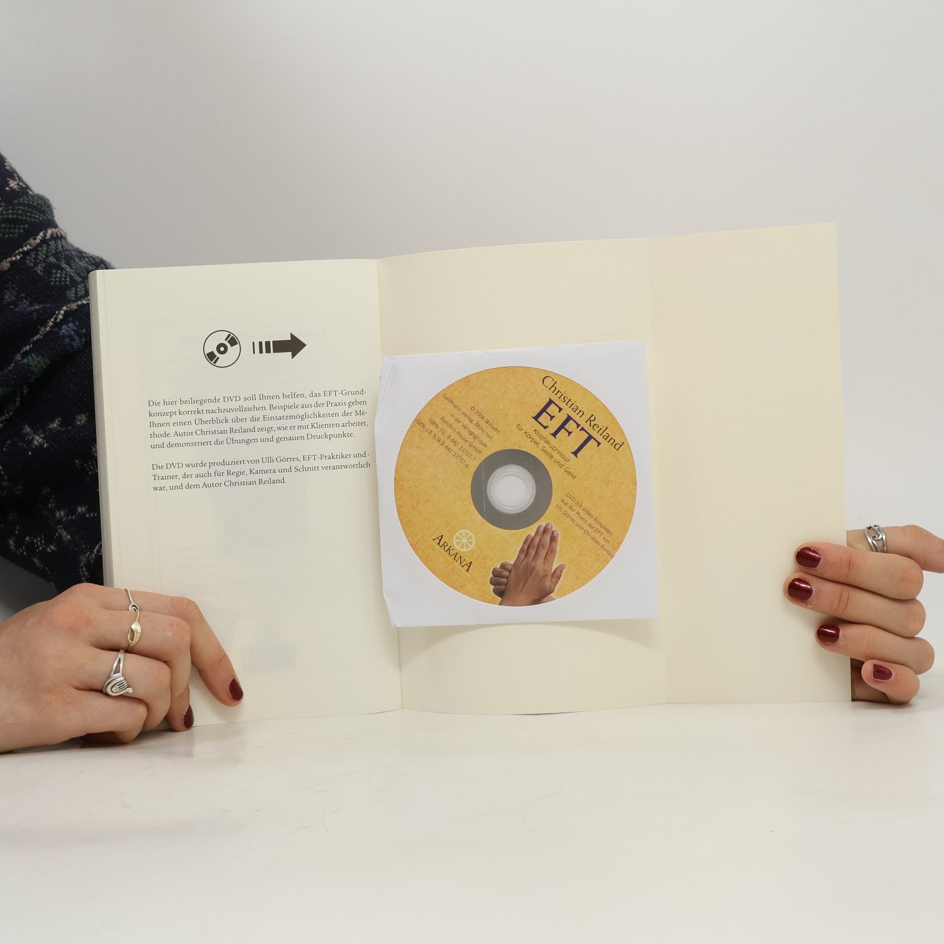 Christian Reiland EFT Klopfakupressur für Körper, Seele und Geist (+CD)