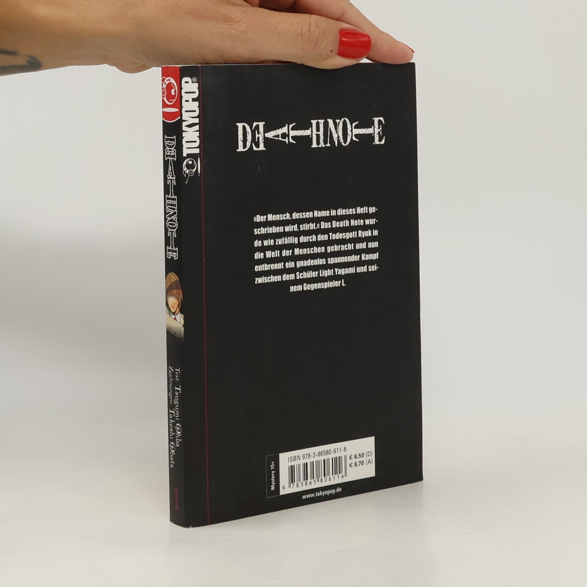 Tsugumi Ohba Death Note 1