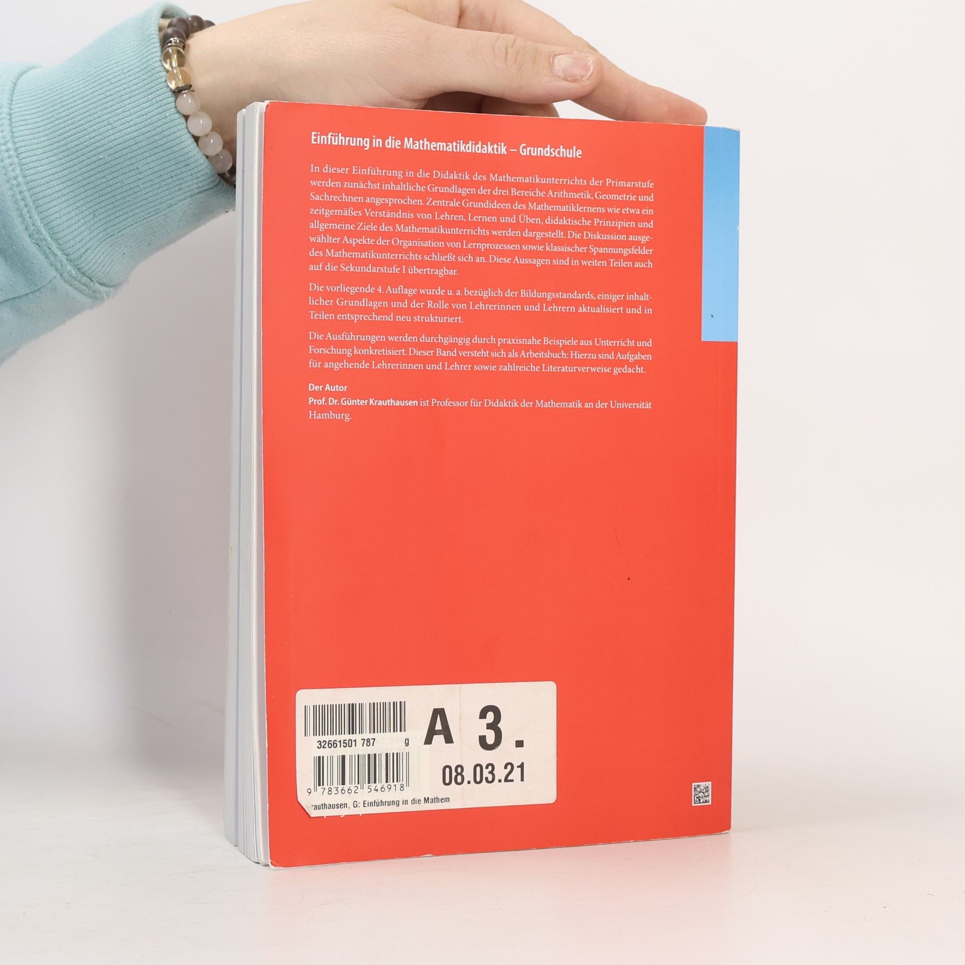 Günter Krauthausen Mathematik Primarstufe und Sekundarstufe I + II: Einführung in die Mathematikdidaktik - Grundschule - 4. Auflage