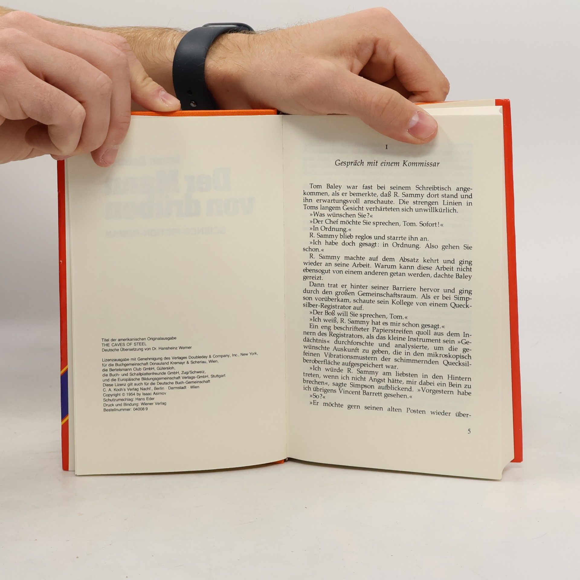 Isaac Asimov Der Mann von Drüben