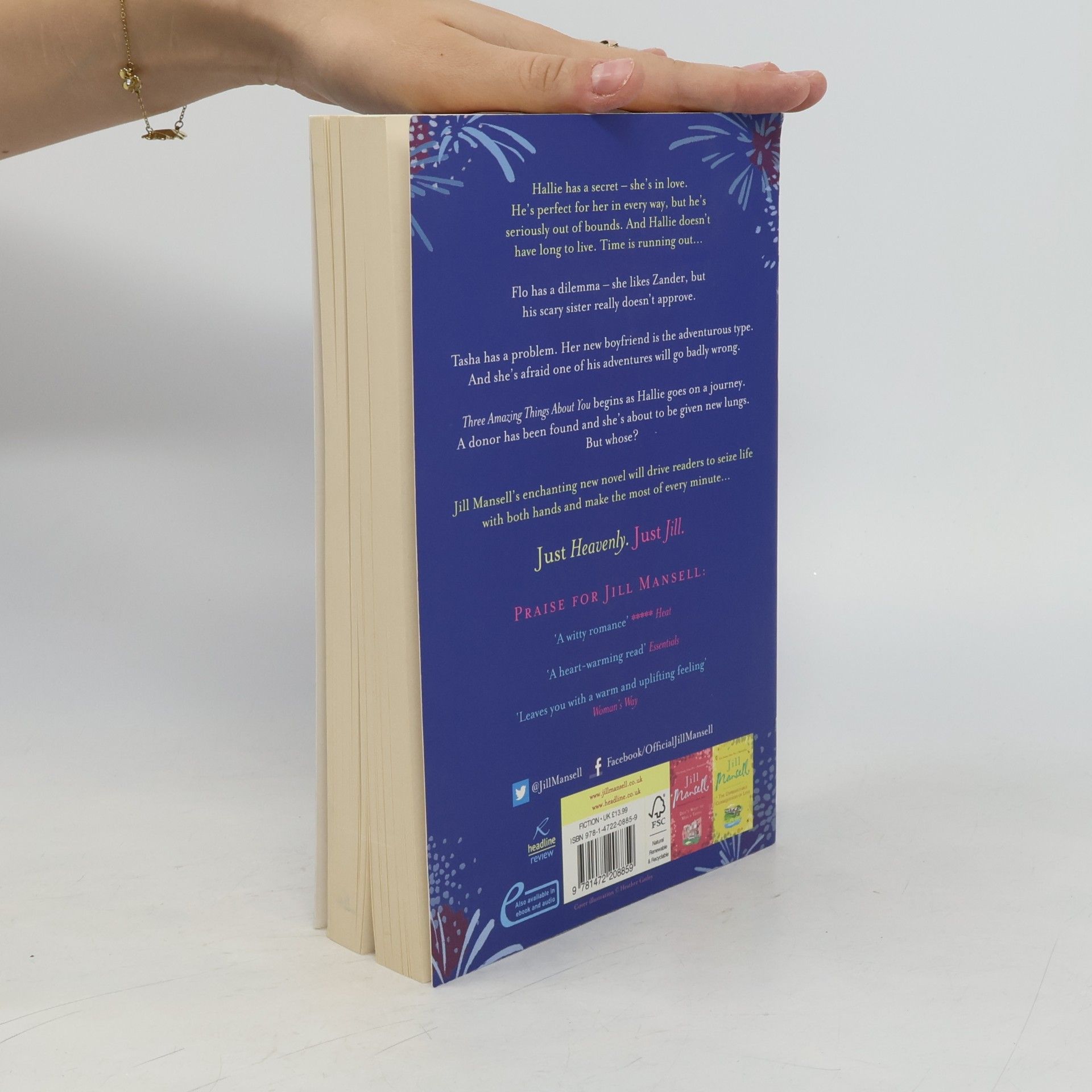 Jill Mansell Three Amazing Things About You