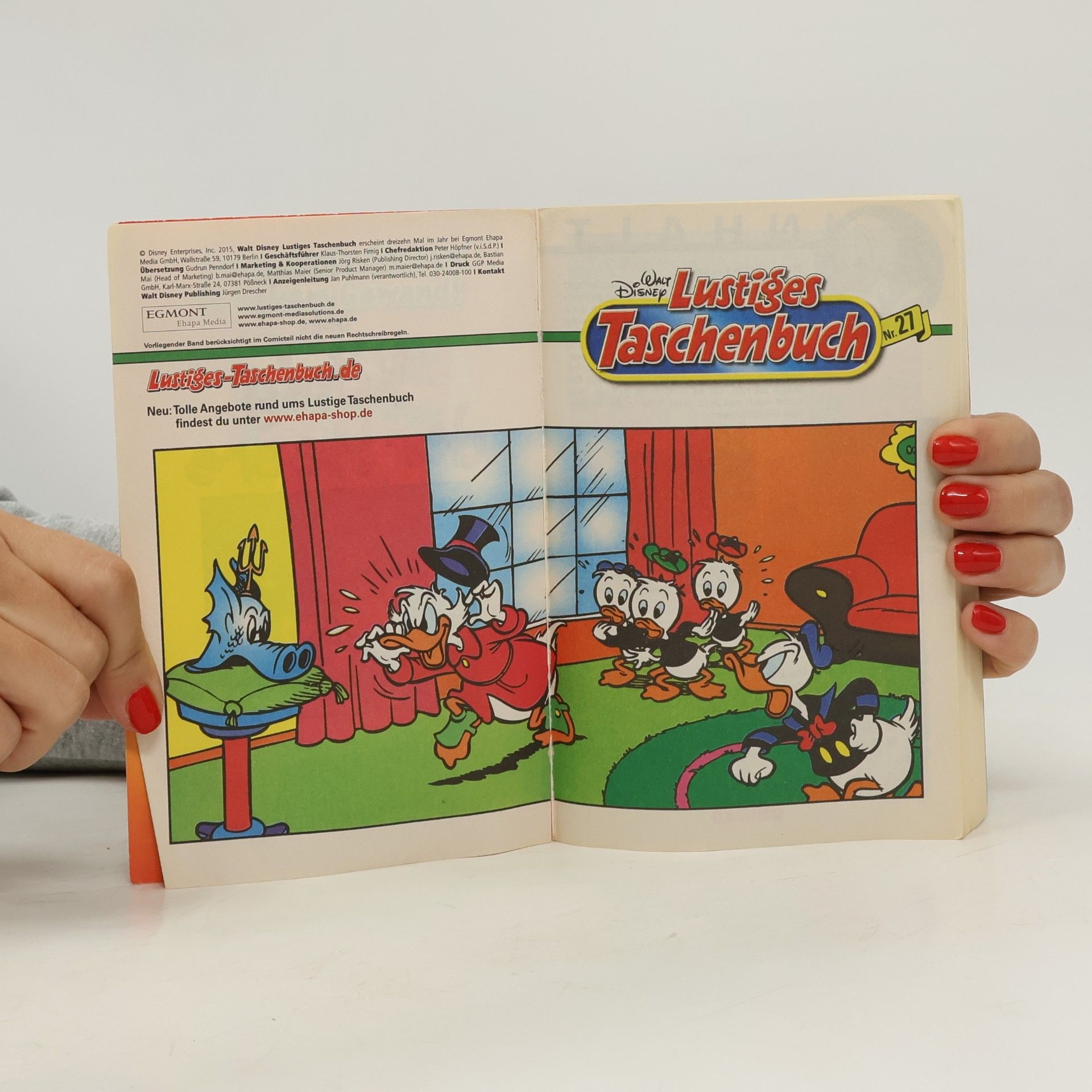 Walt Disney Lustiges Taschenbuch 27. Beim König der Meere