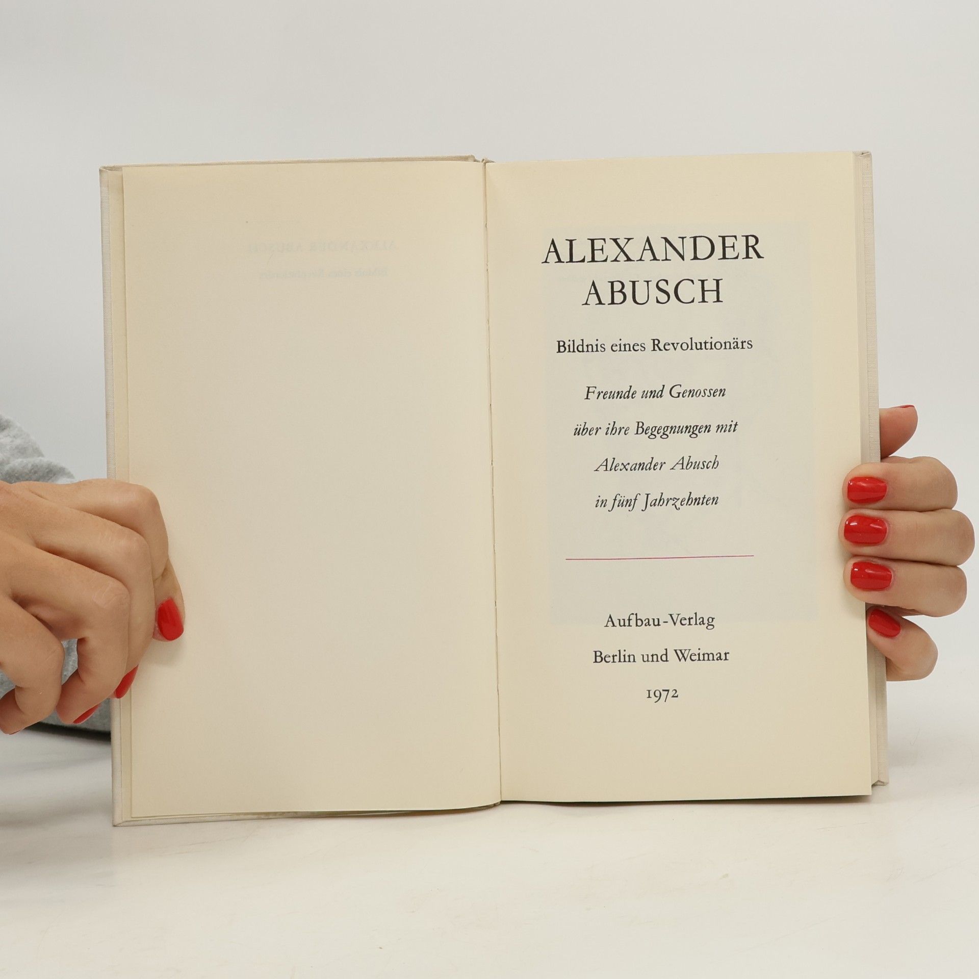 Alexander Abusch Alexander Abusch
