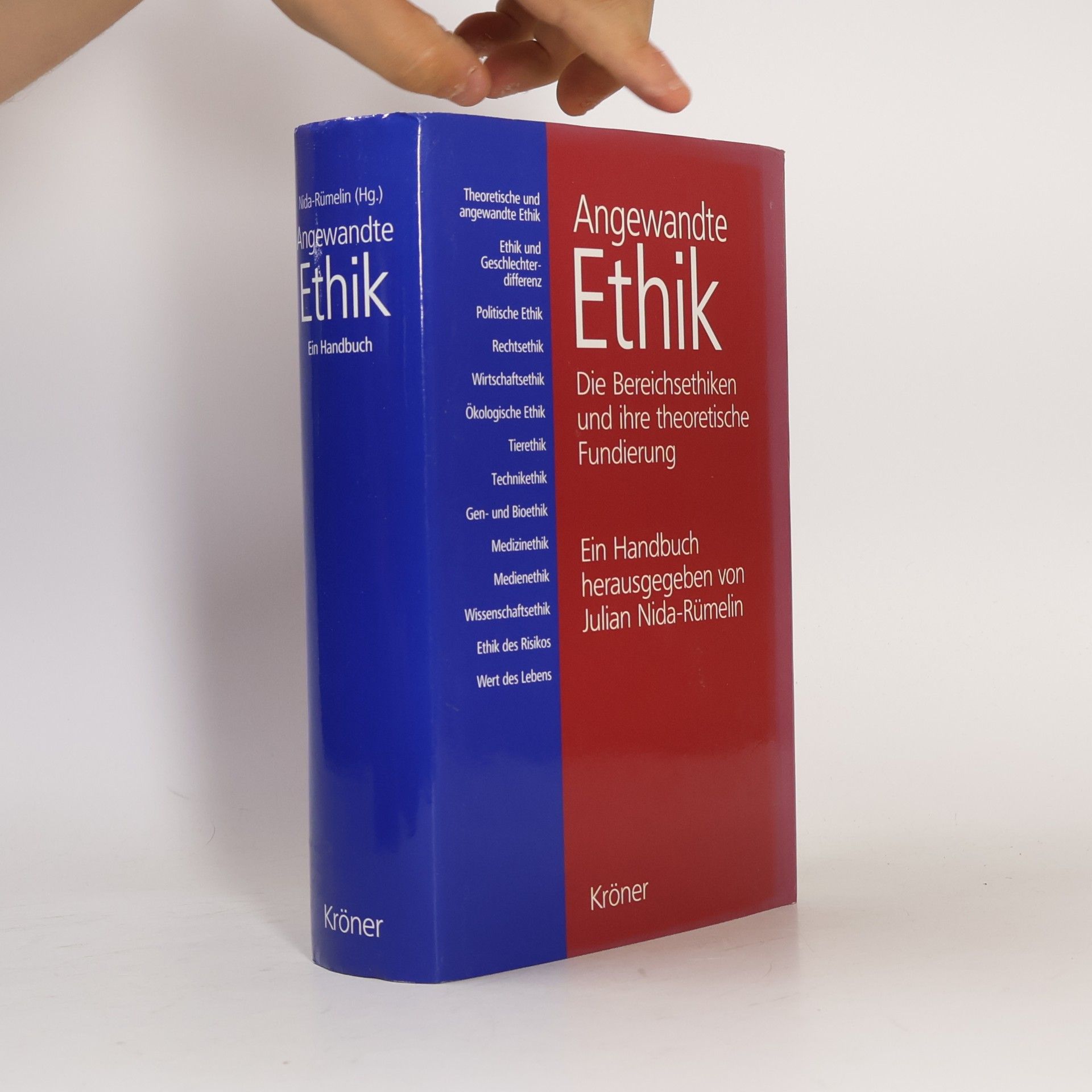 Julian Nida-Rümelin Angewandte Ethik