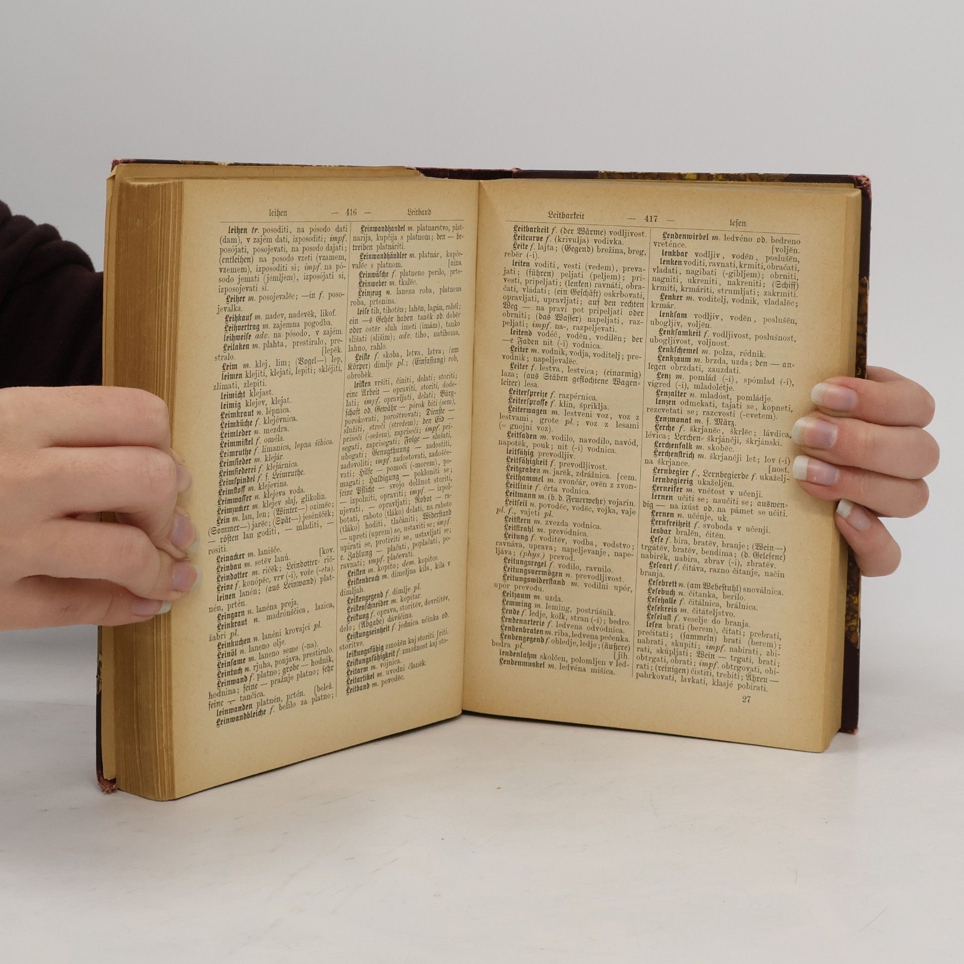 Janežič-Bartel Deutsch-slovenisches Hand-Wörterbuch