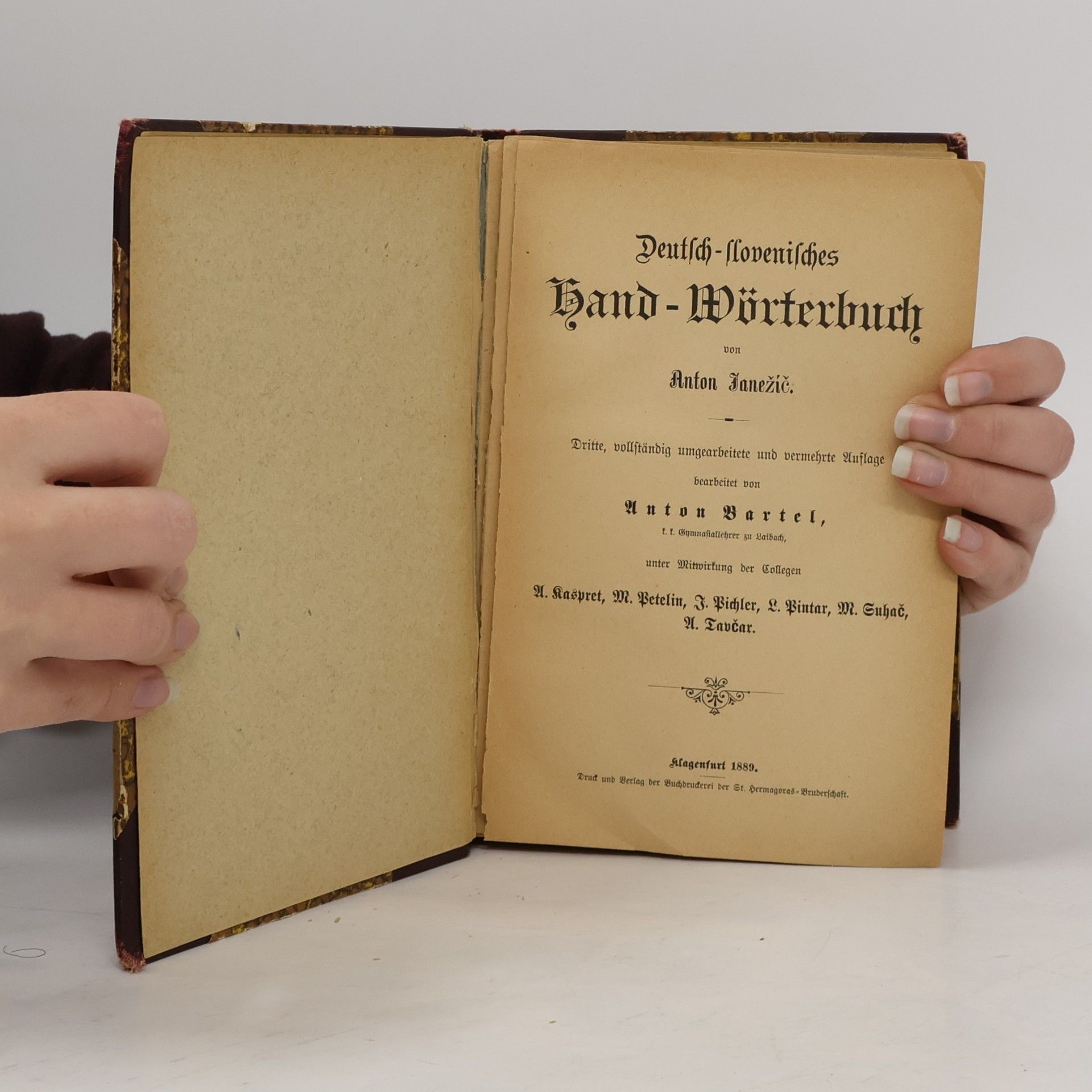 Janežič-Bartel Deutsch-slovenisches Hand-Wörterbuch