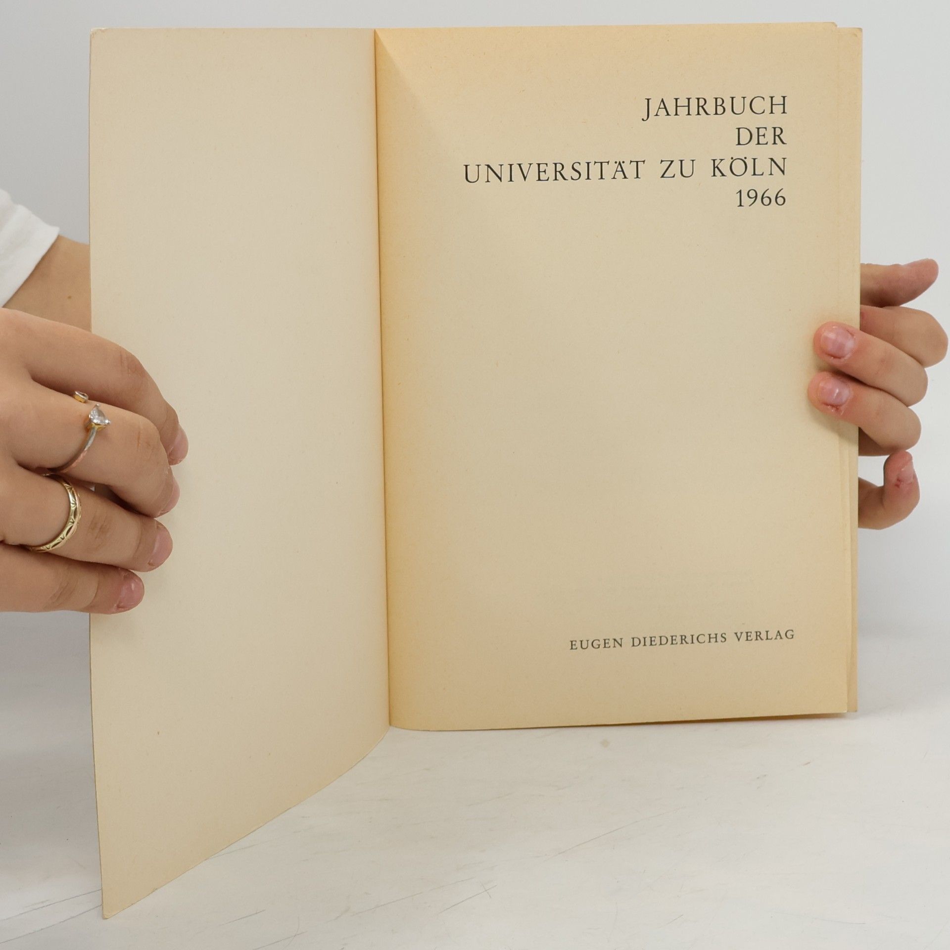 Autorenkollektiv Jahrbuch der Universität zu Köln 1966