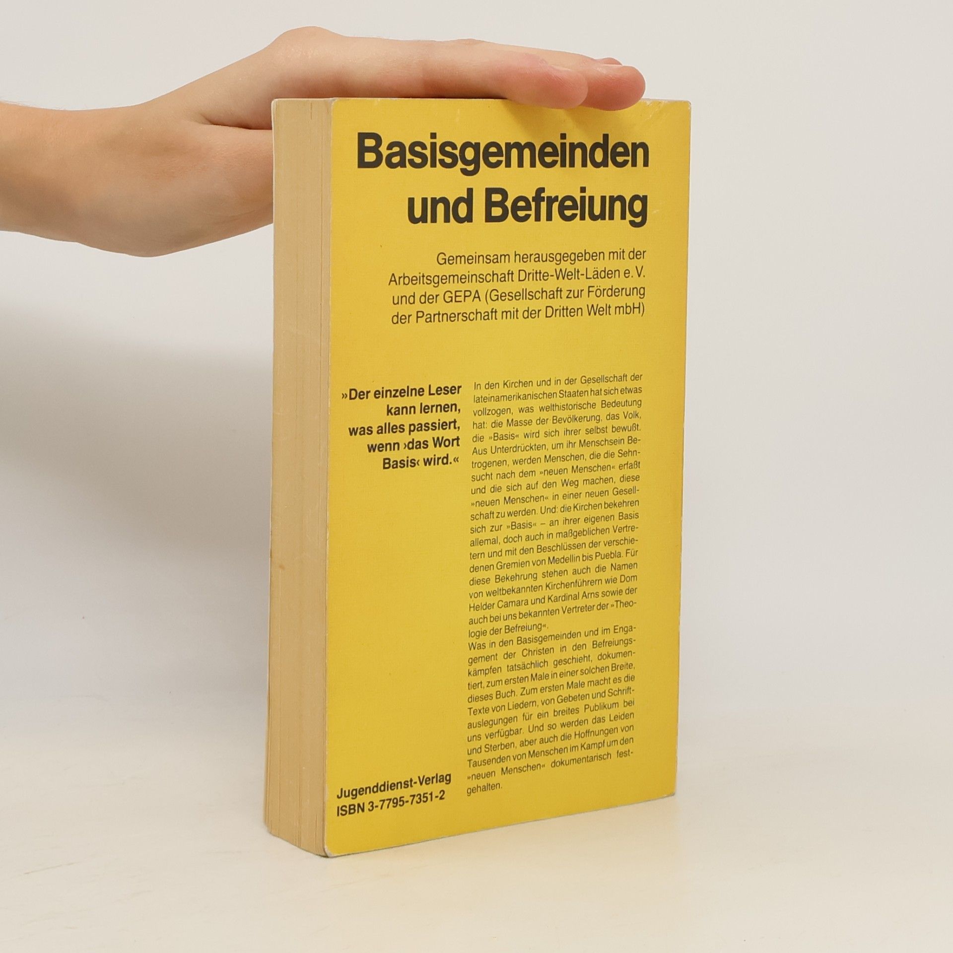 Antonio Reiser Basisgemeinden und Befreiung