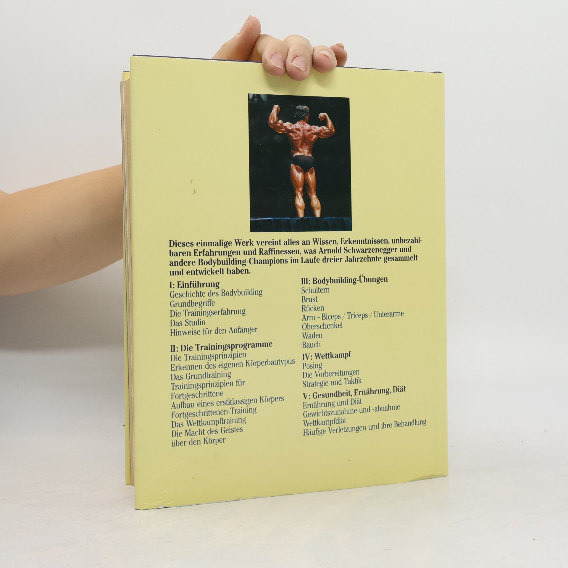 Arnold Schwarzenegger Das grosse Bodybuilding-Buch