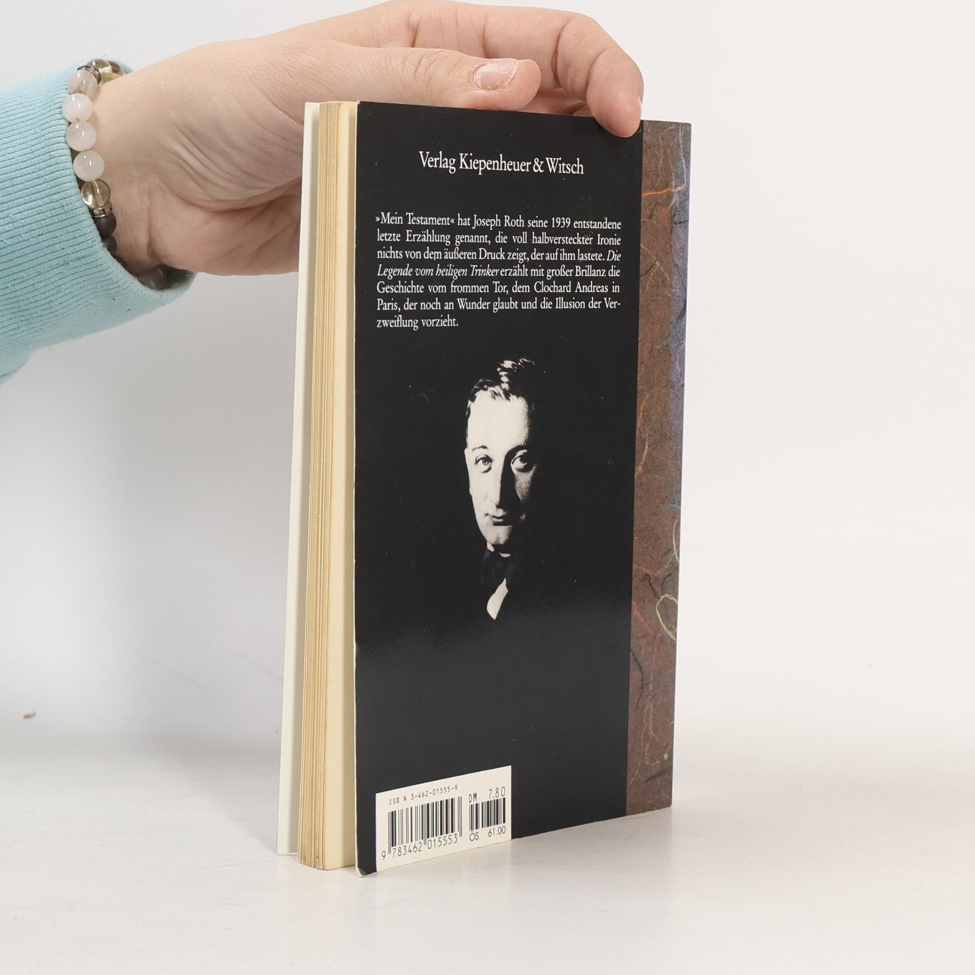 Joseph Roth Die Legende vom heiligen Trinker