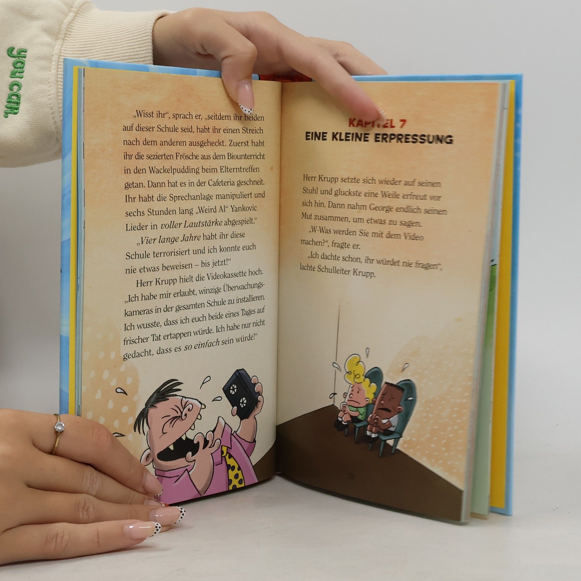 Dav Pilkey Captain Underpants Band 1. Die Abenteuer des Captain Underpants