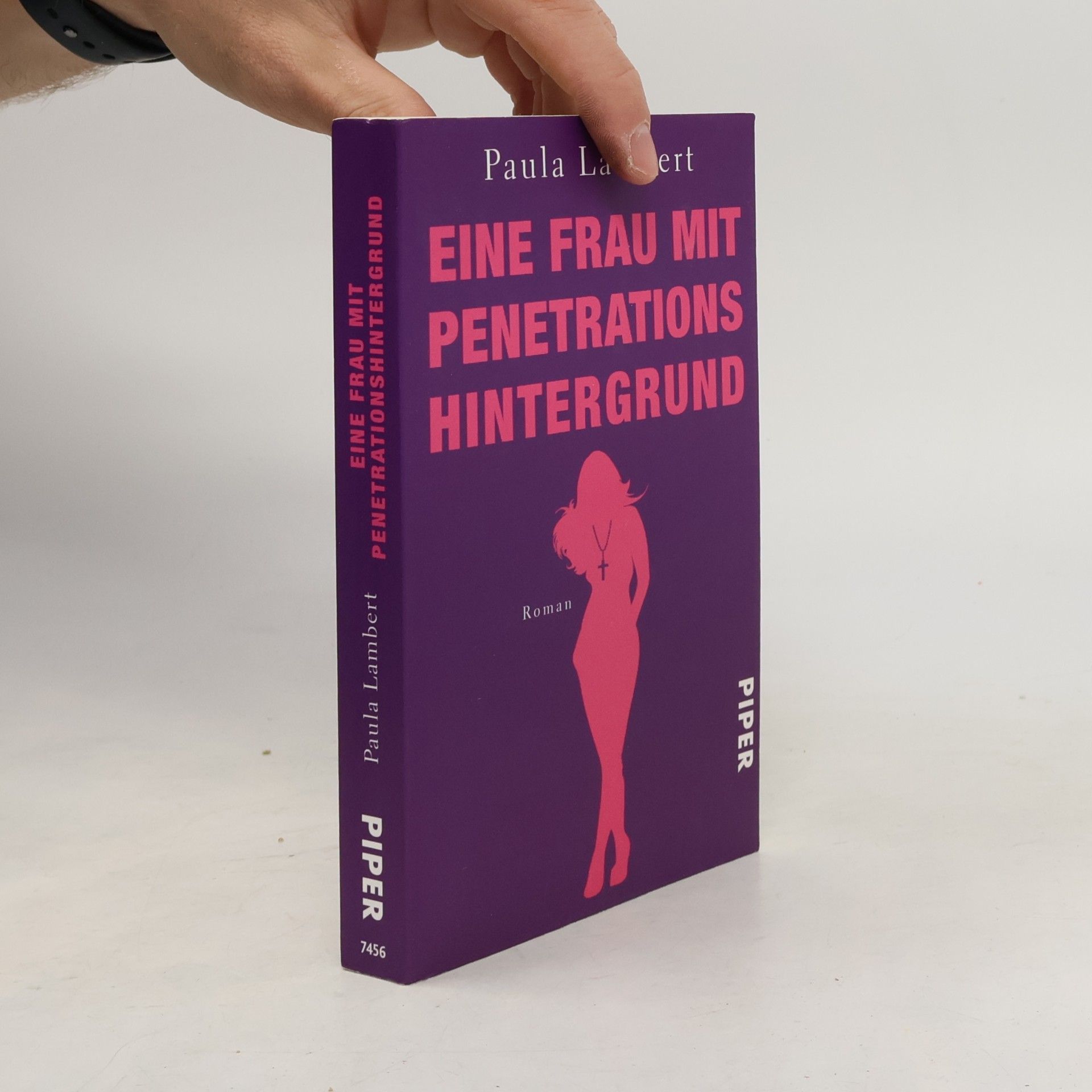 Eine Frau mit Penetrationshintergrund