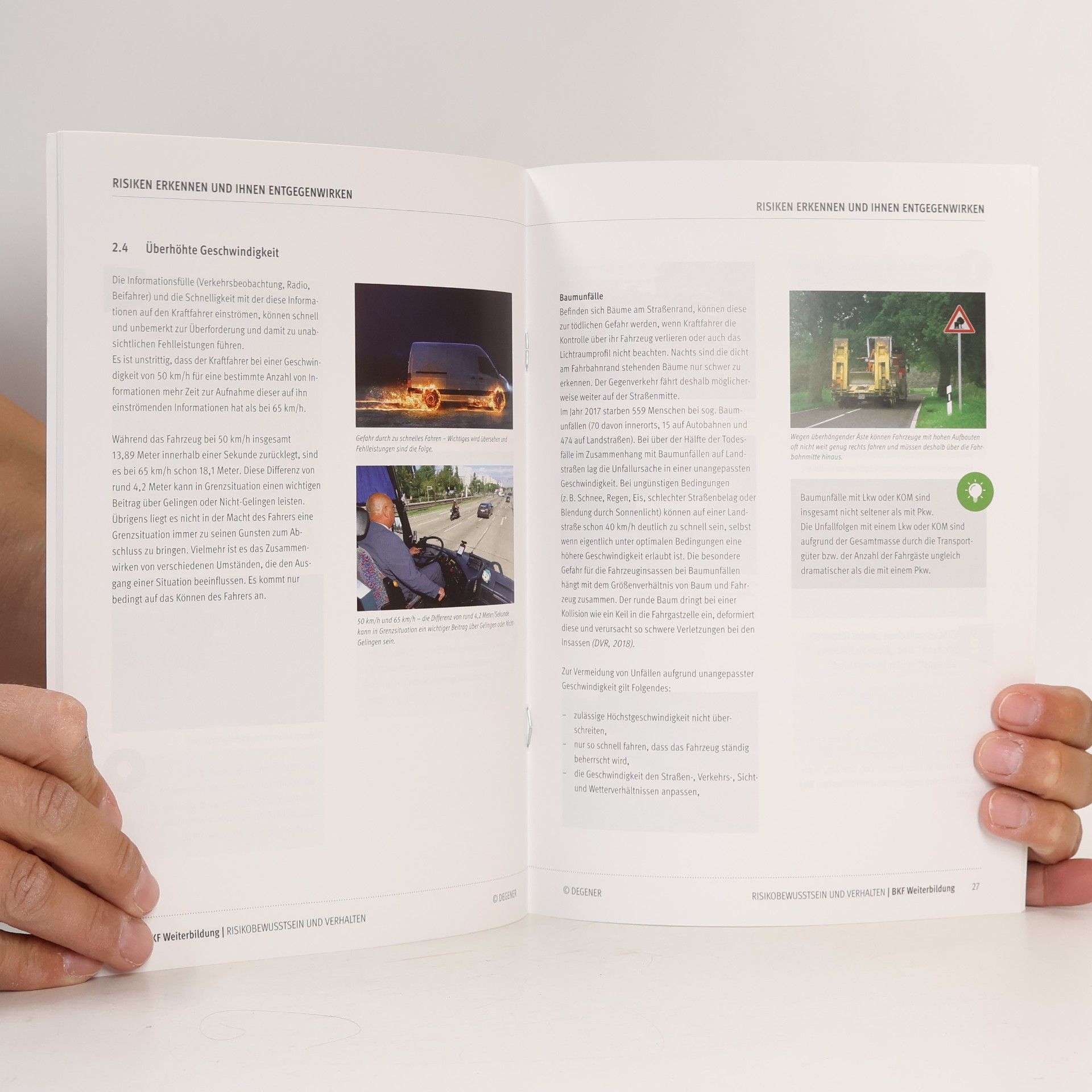 Redaktion DEGENER Verlag GmbH Risikobewusstsein und Verhalten RUNDE 3