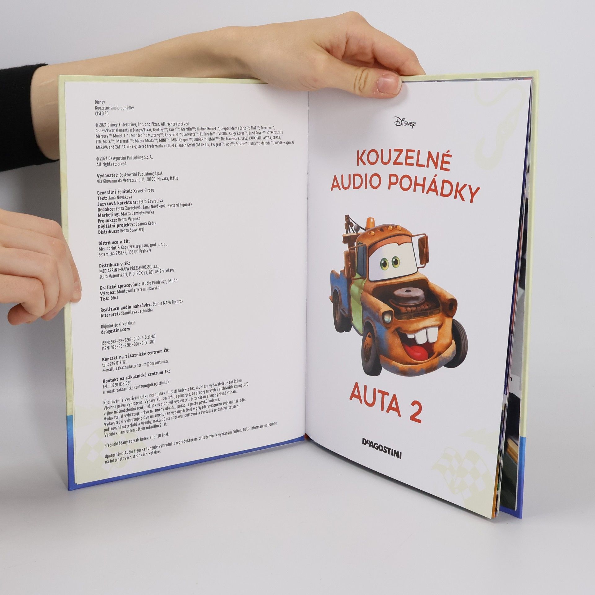 Autorenkollektiv Kouzelné audio pohádky 50. Auta 2