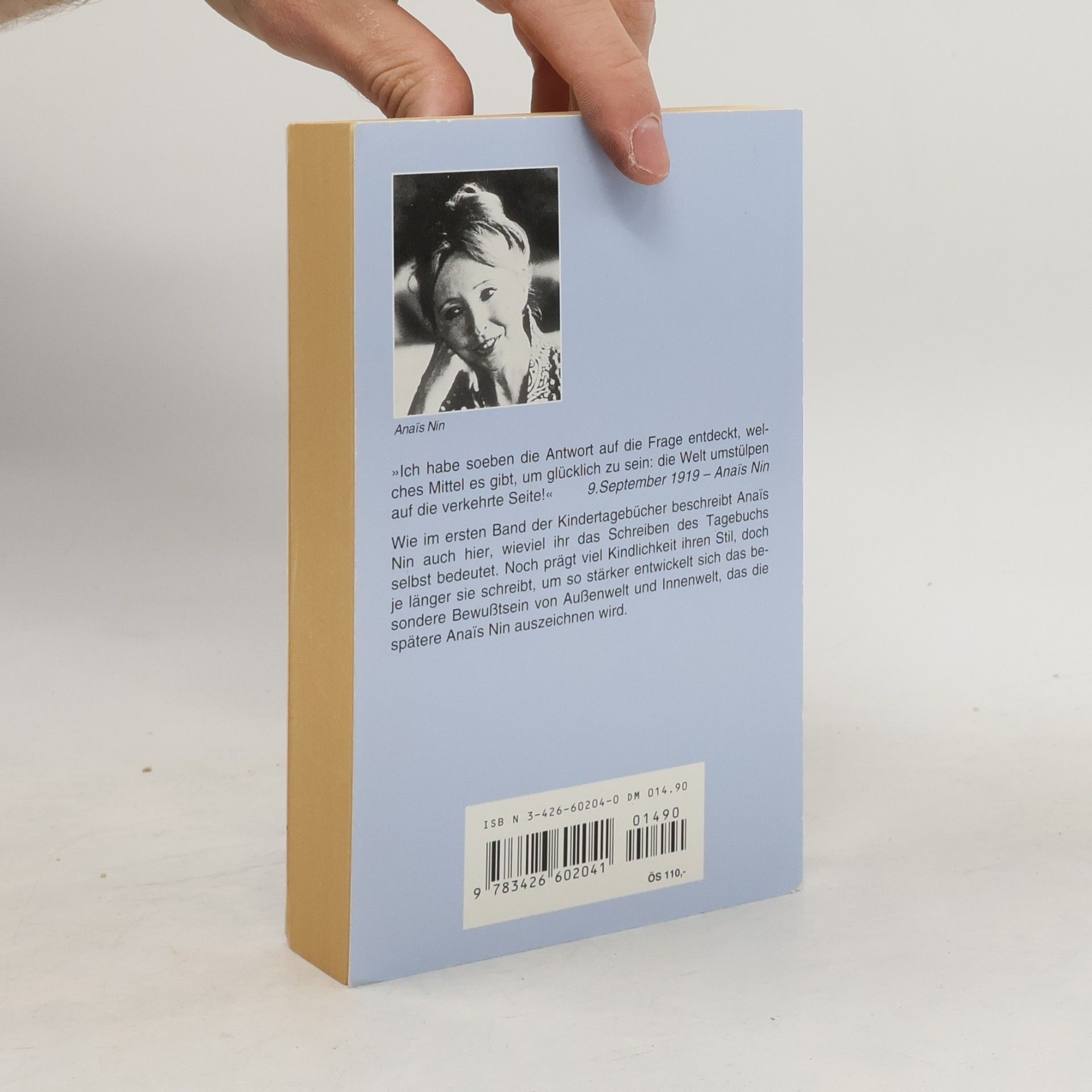 Anaïs Nin Das Kindertagebuch