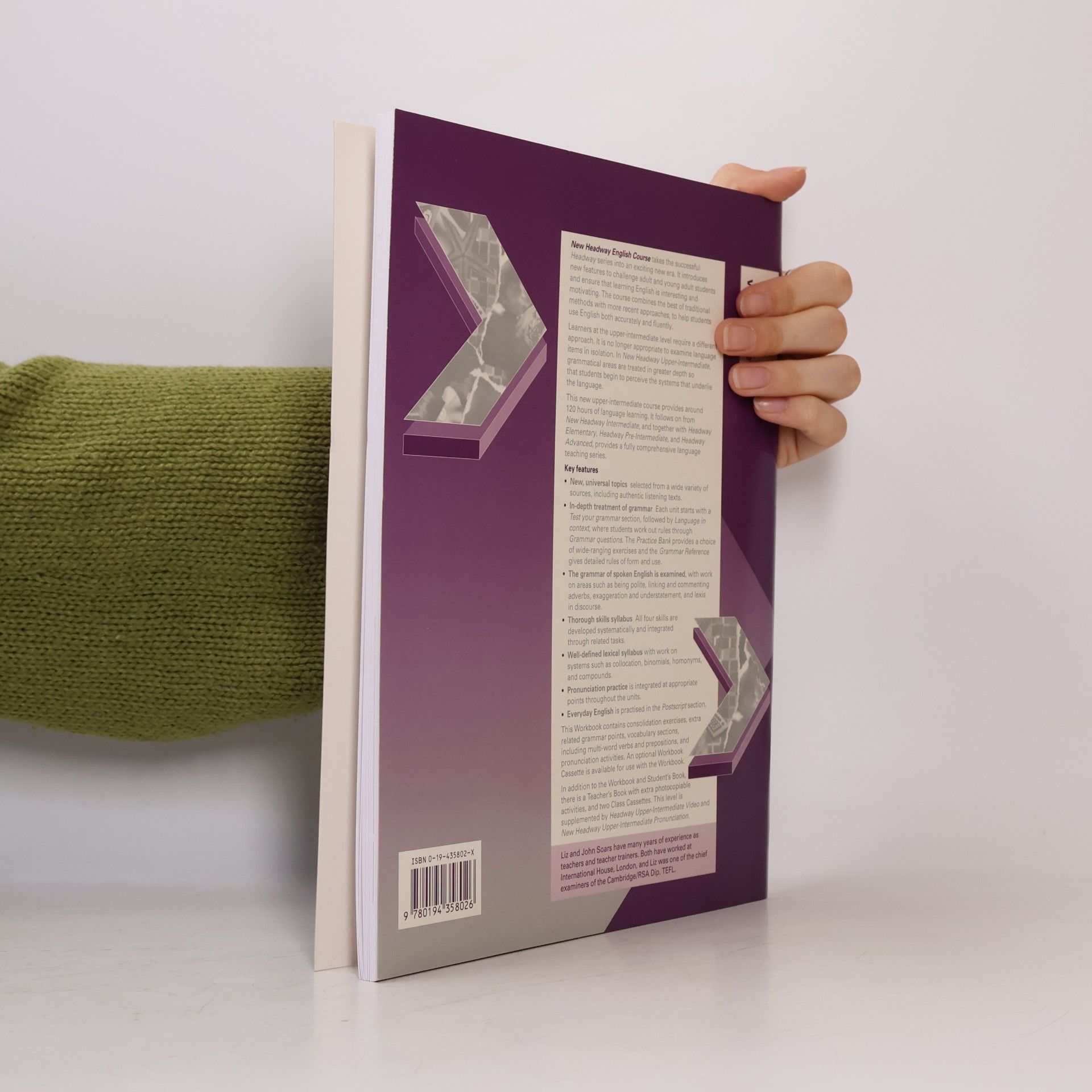 Liz Soars New Headway English course : upper-intermediate : workbook without key