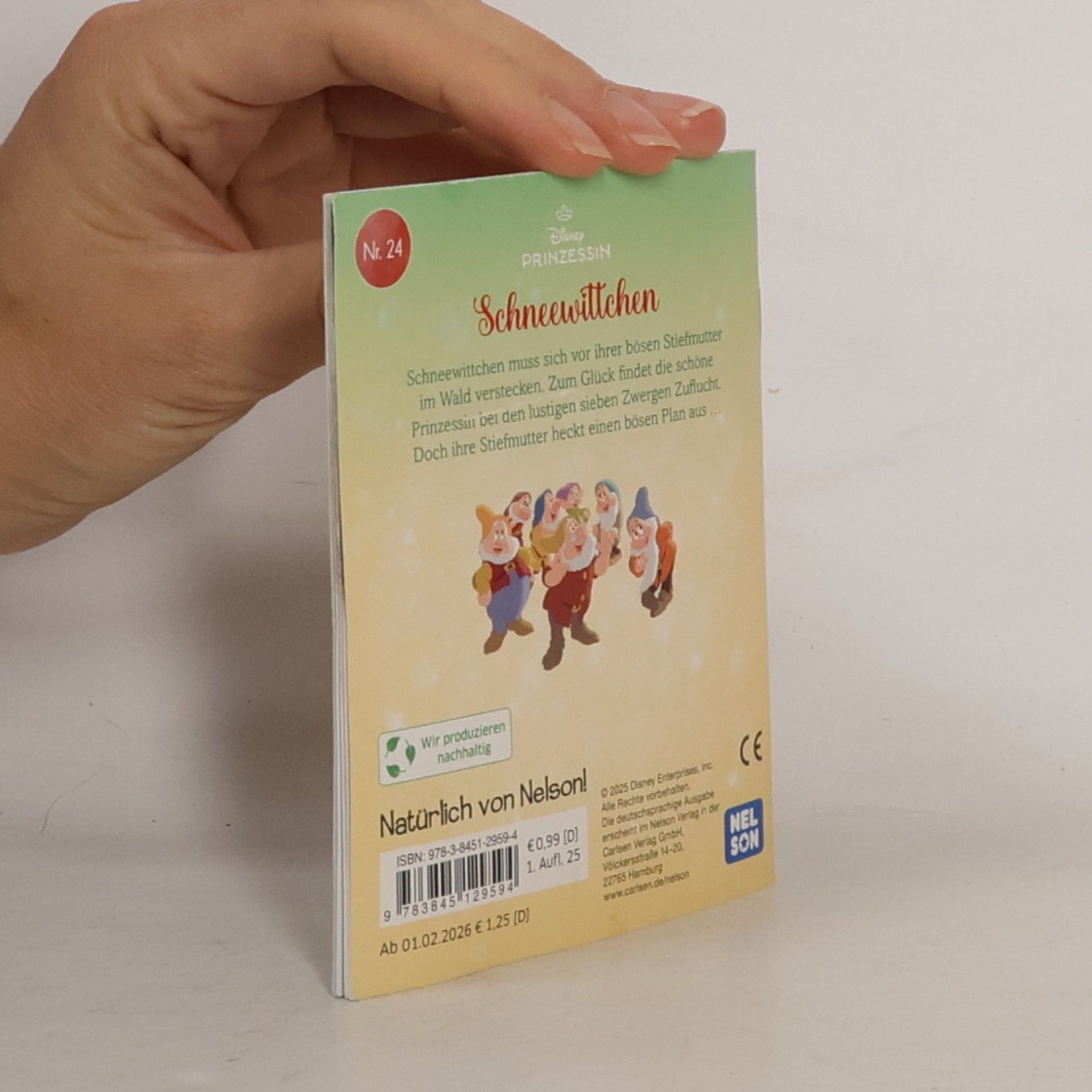 Autorenkollektiv Nelson Mini-Bücher: Disney Prinzessin 21-24