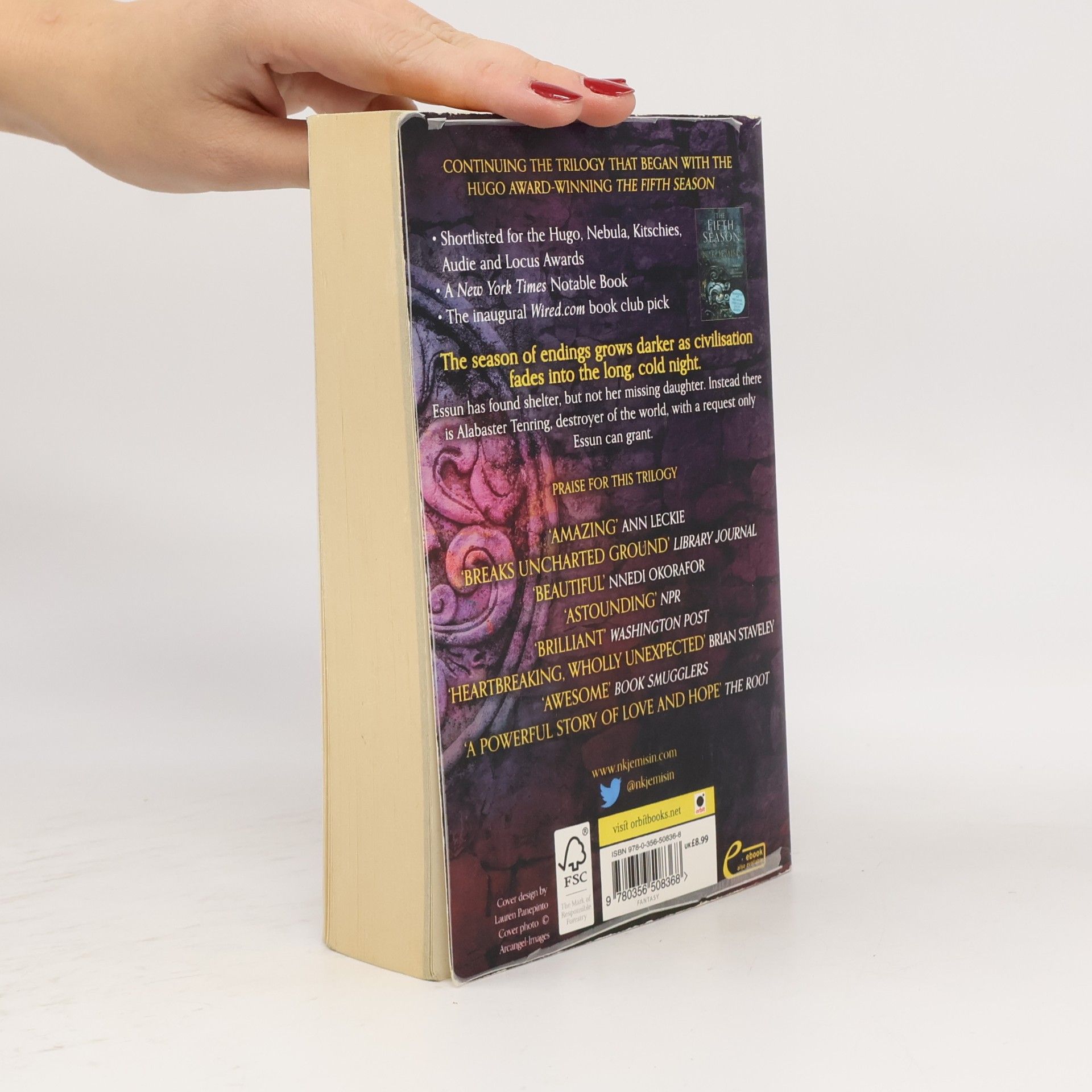 N. K. Jemisin The Broken Earth 2. The Obelisk Gate
