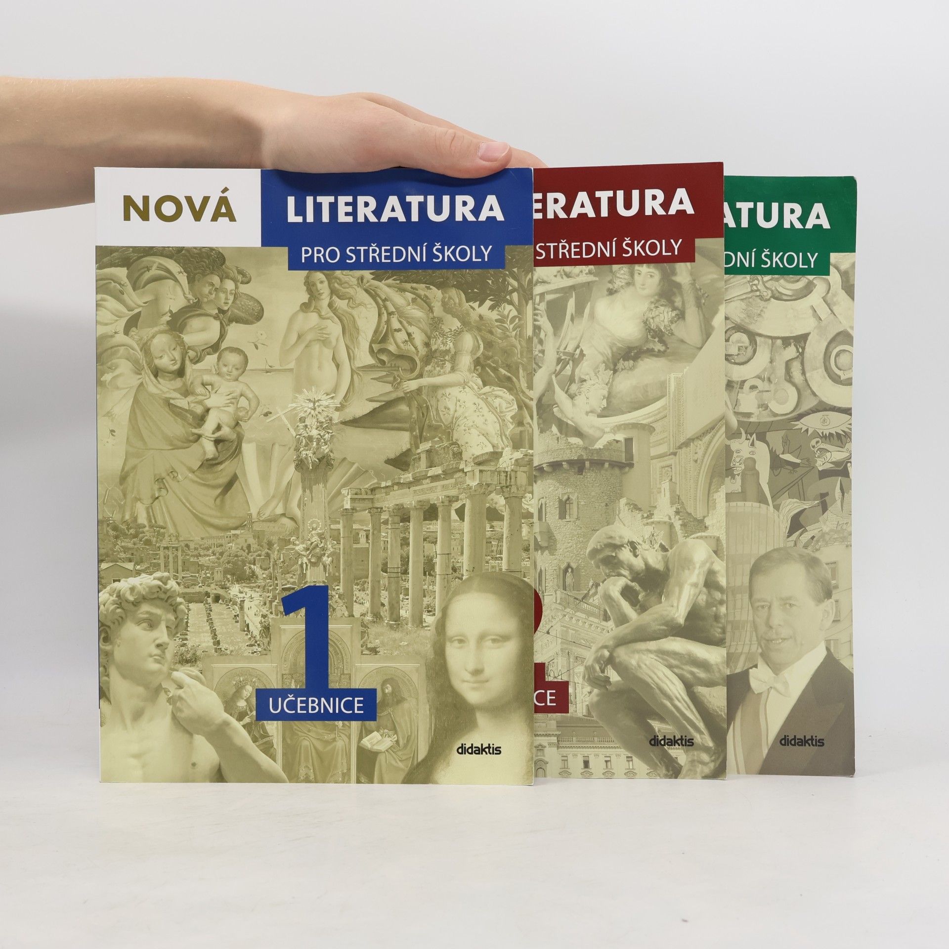 Nová literatura pro střední školy. Učebnice 1-3