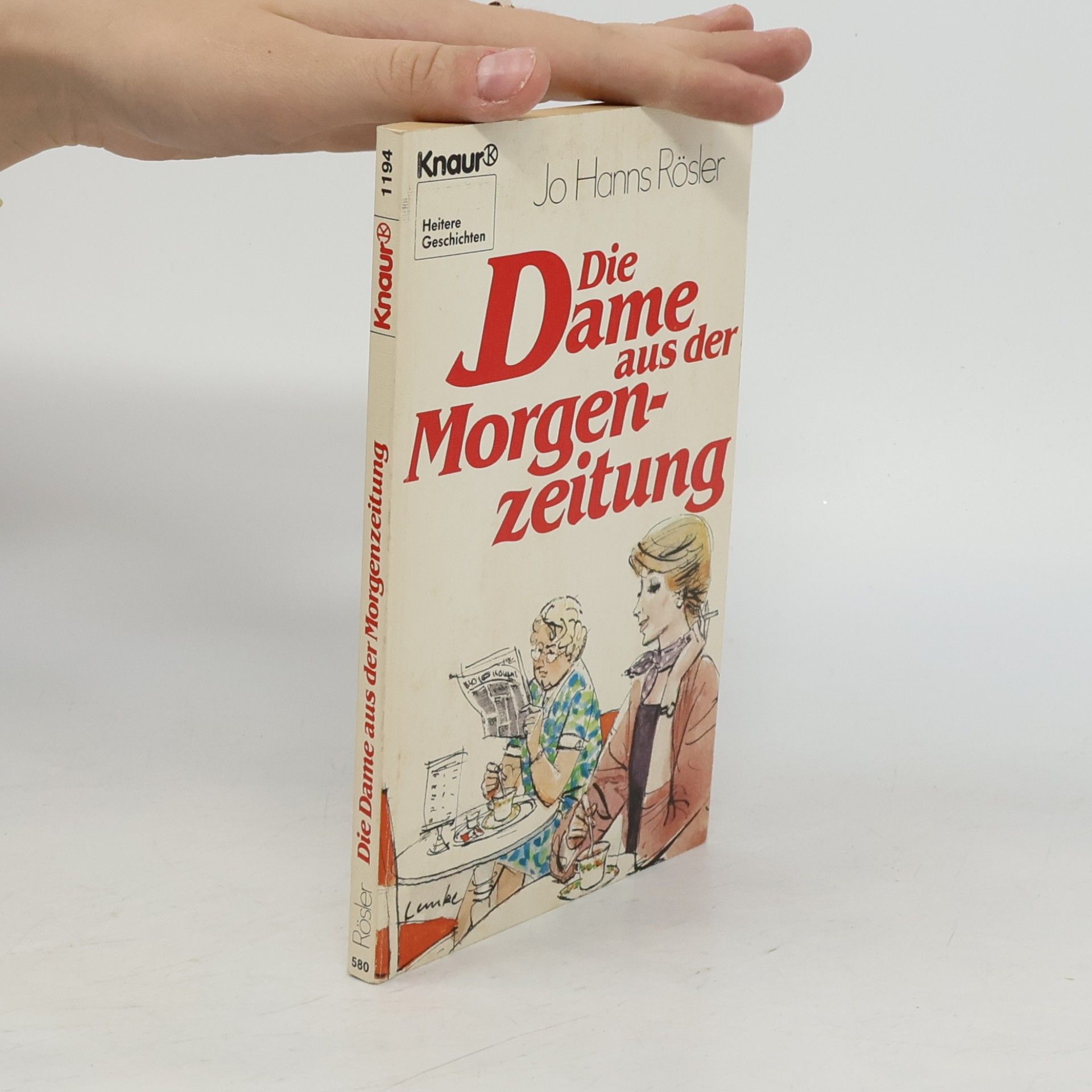 Die Dame aus der Morgenzeitung