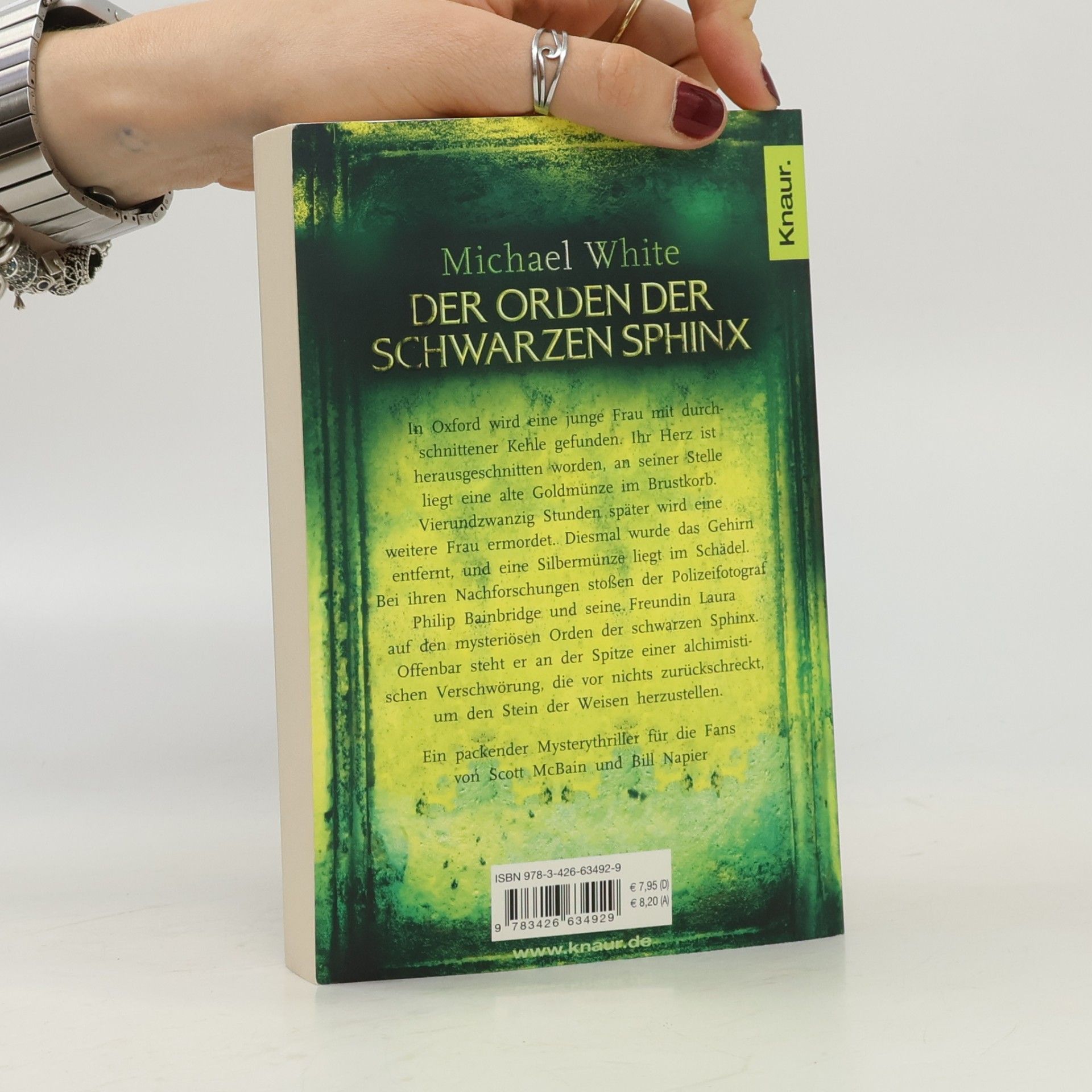 Michael White Der Orden der schwarzen Sphinx