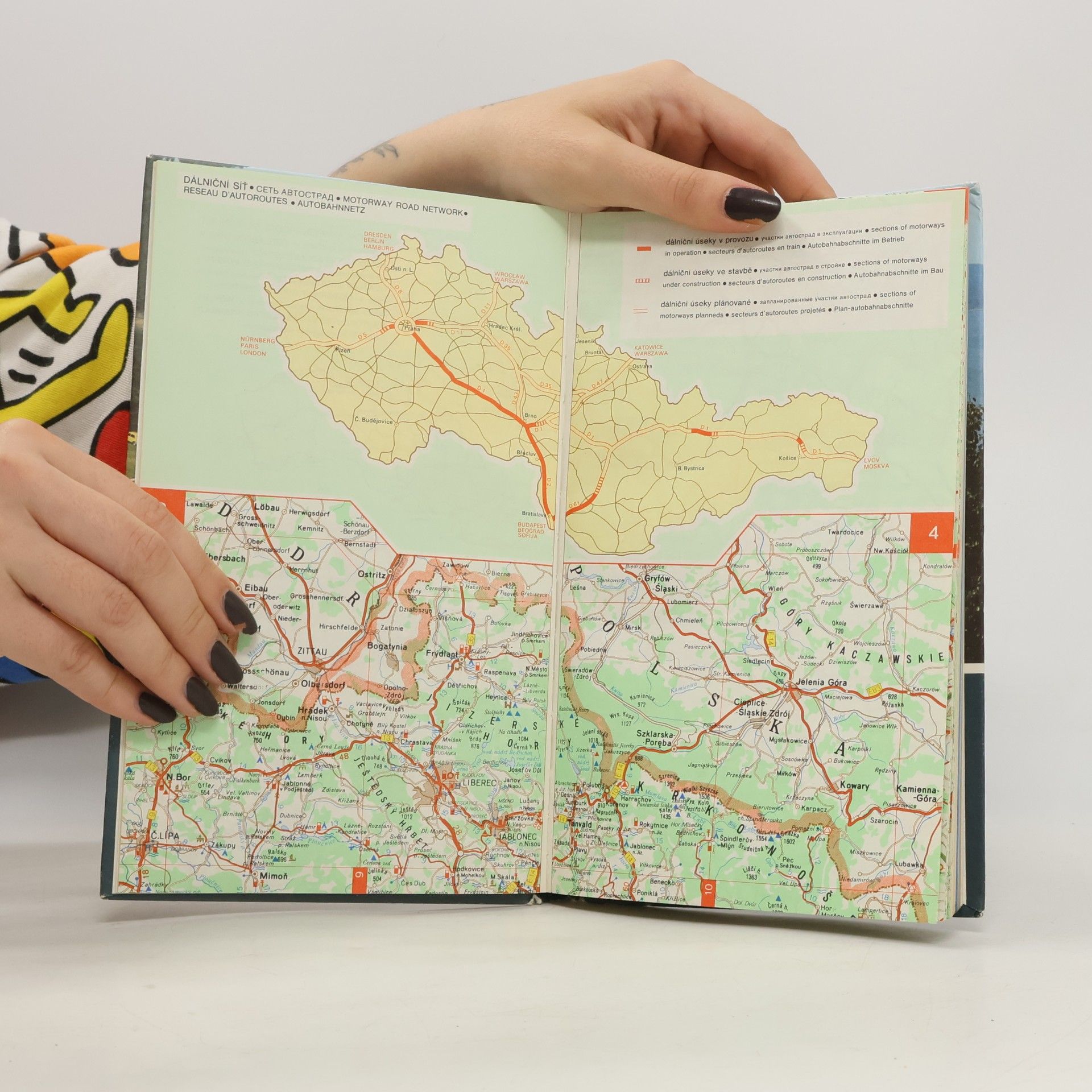 Various authors Auto atlas ČSSR