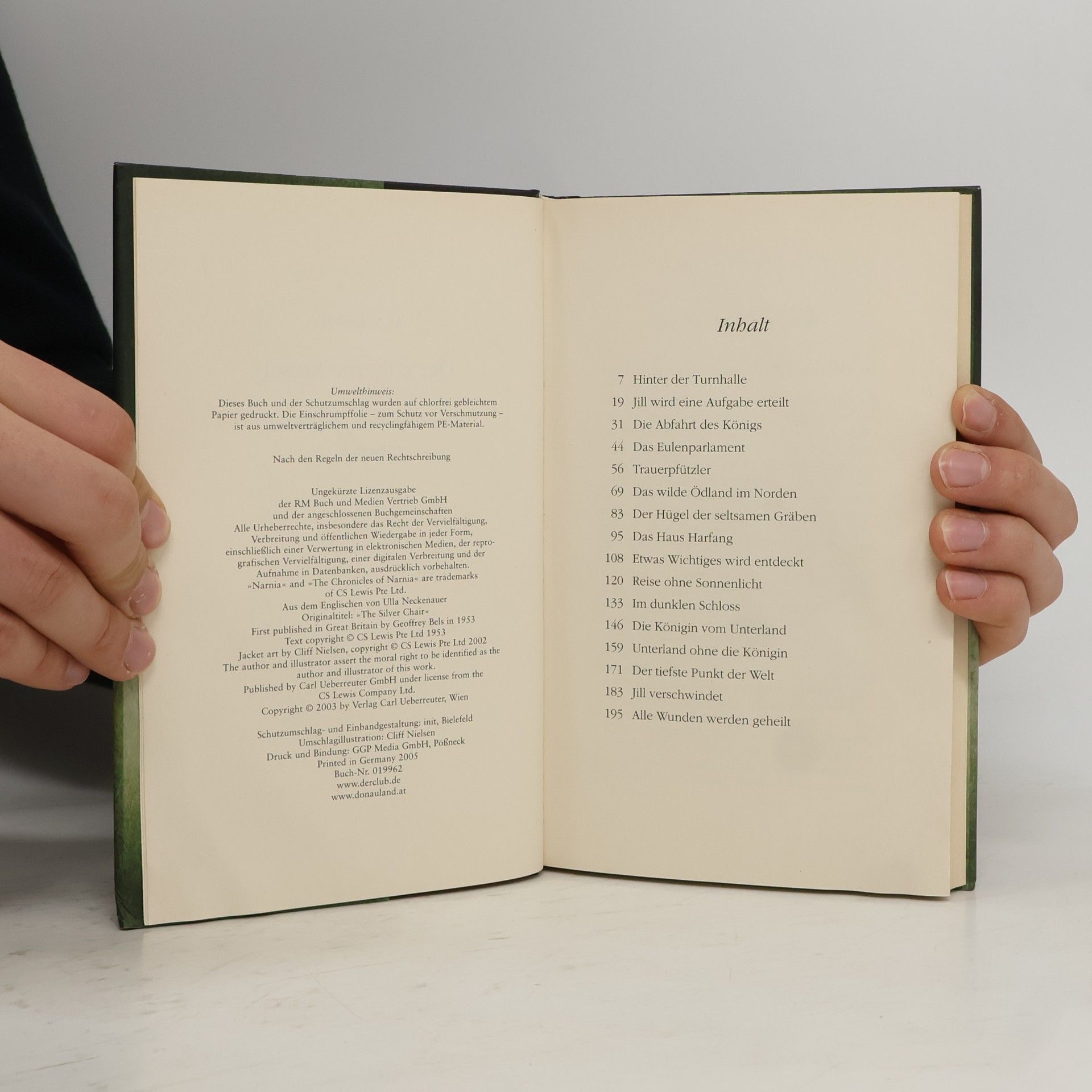 C. S. Lewis Die Chroniken von Narnia 6. Der silberne Sessel