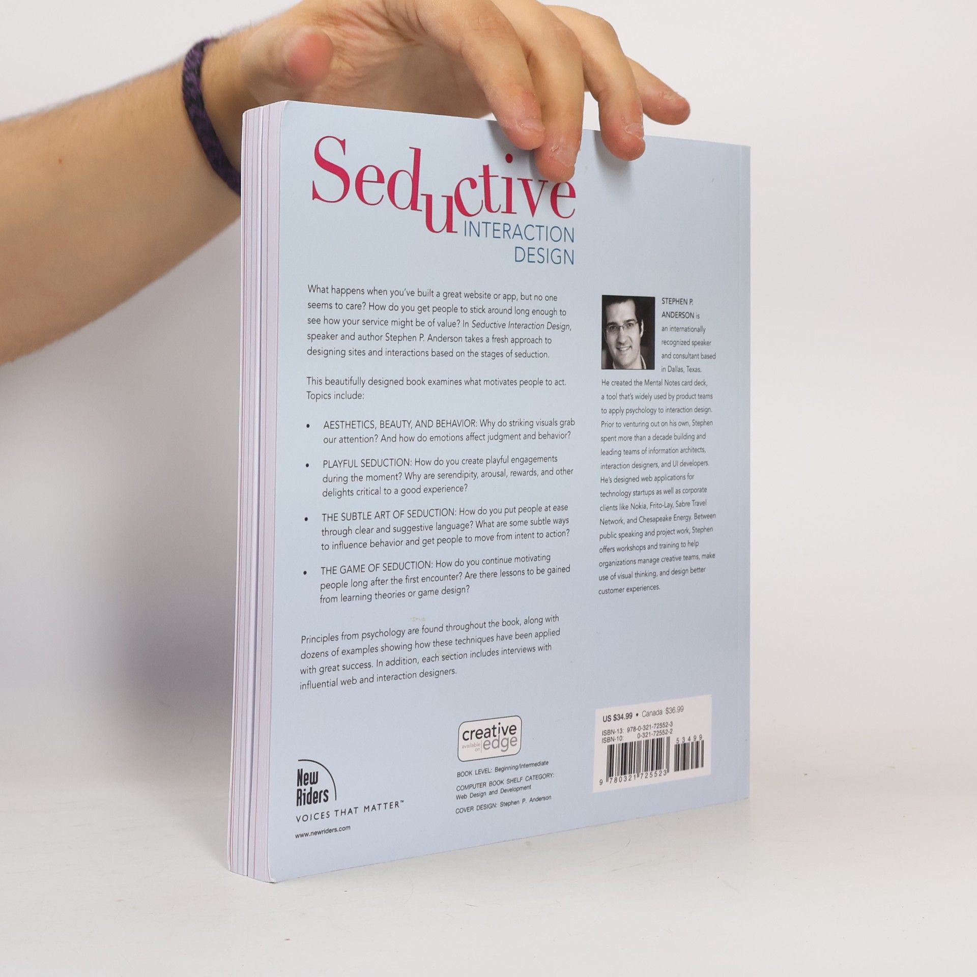 Stephen P. Anderson Seductive interaction design. Creating playful, fun, and effective user experiences