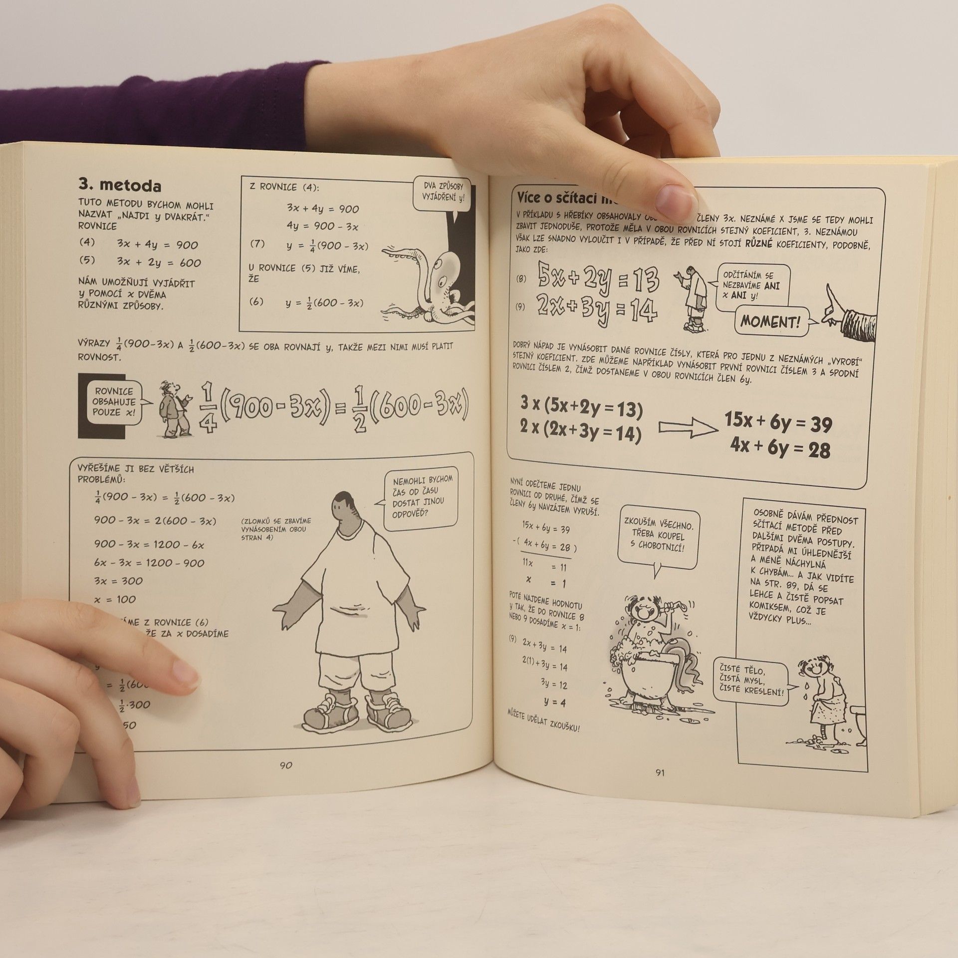 Larry Gonick Algebra. Zábavný komiksový průvodce