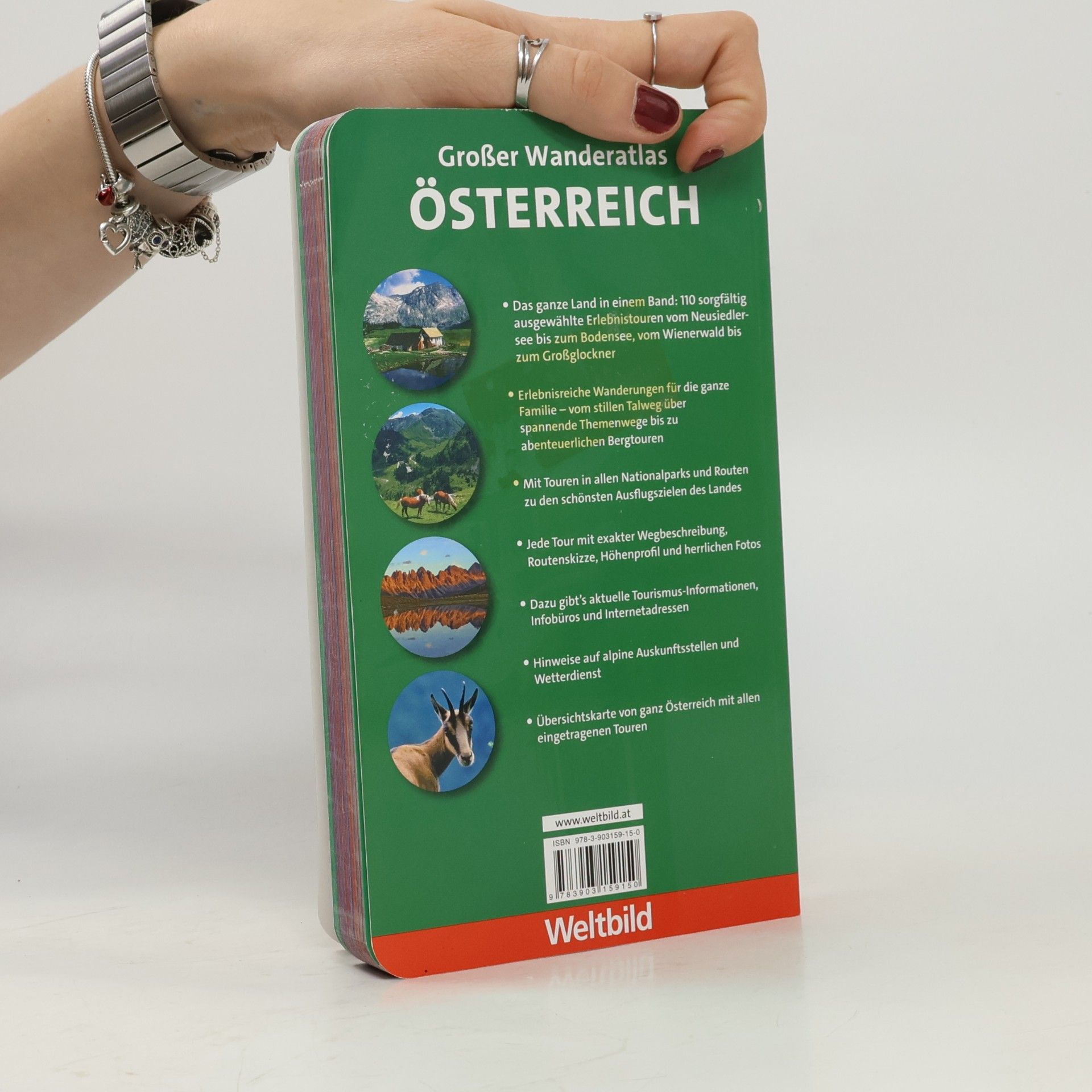 Autorenkollektiv Großer Wanderatlas - Österreich