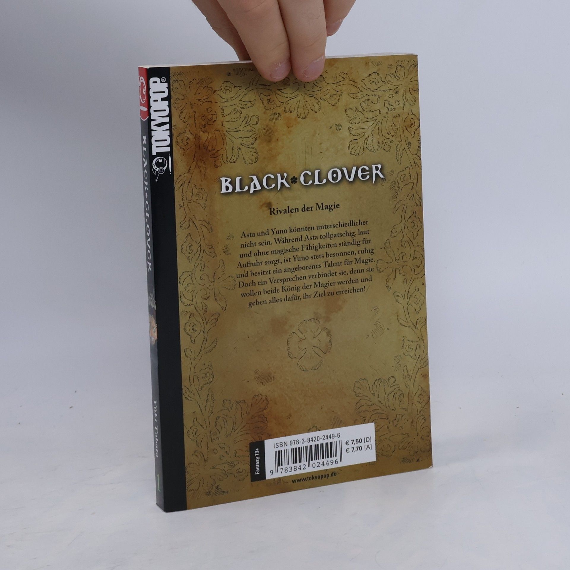 Yuki Tabata Black Clover 1