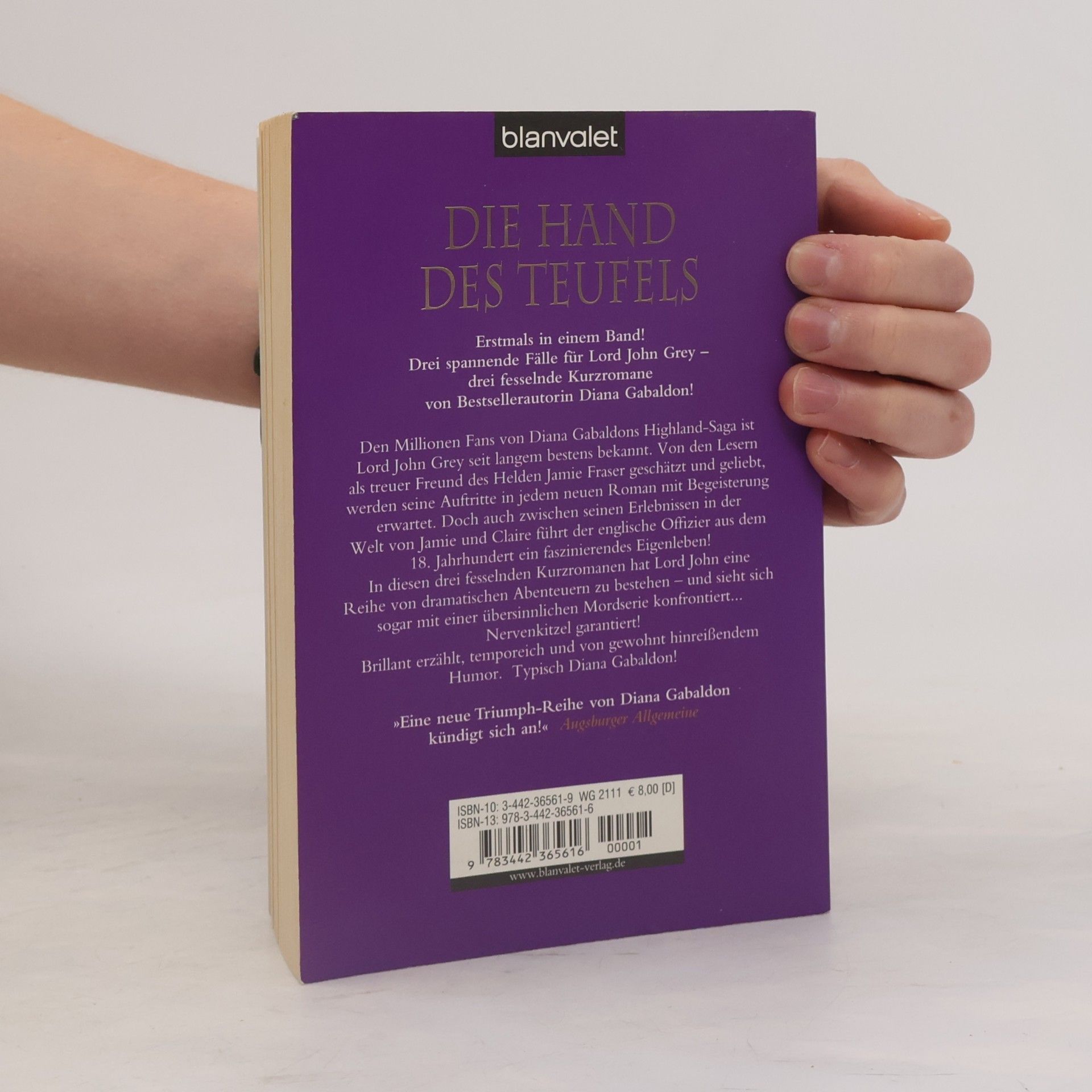 Diana Gabaldon Die Hand des Teufels