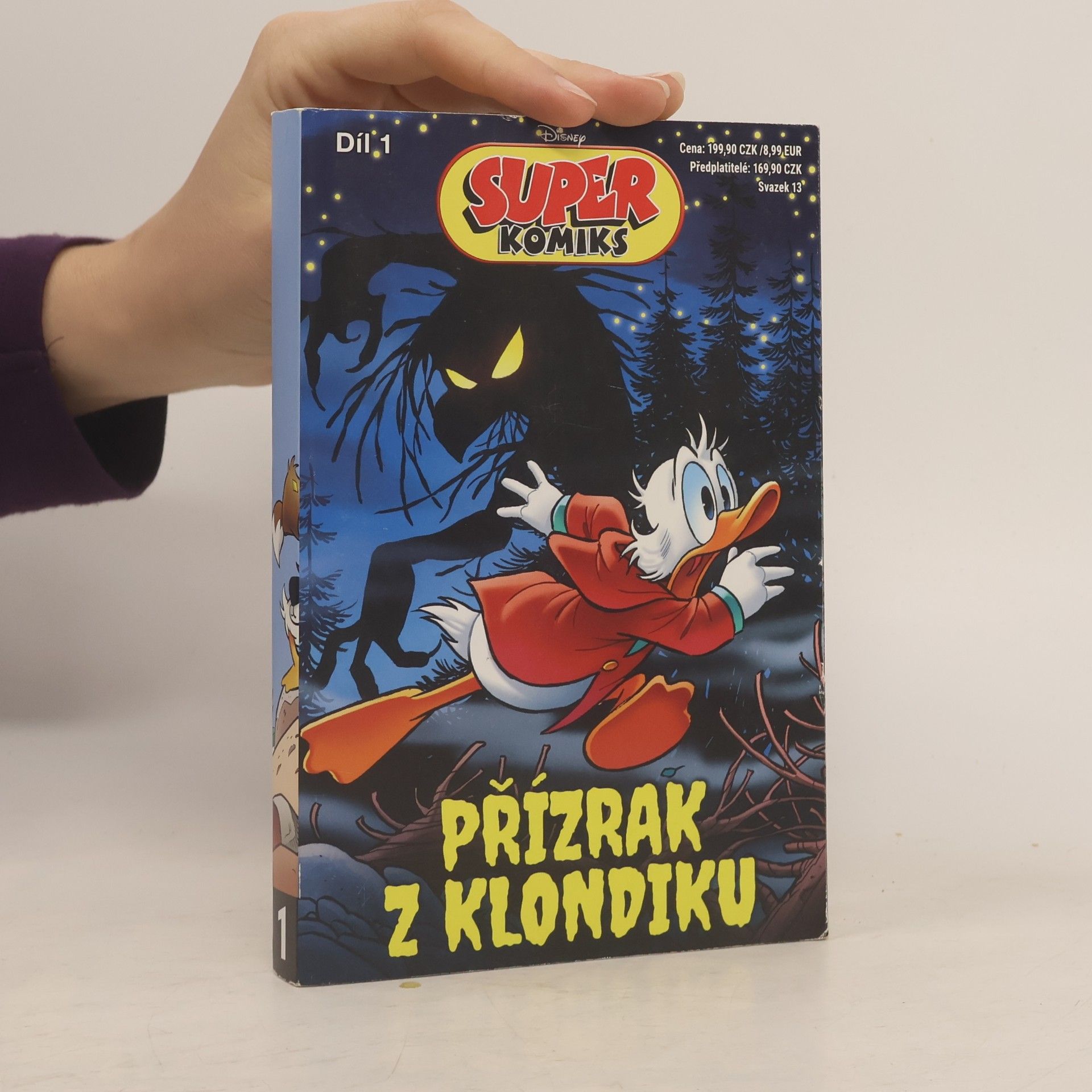 Walt Disney Superkomiks svazek 13, díl 1. Přízrak z Klondiku