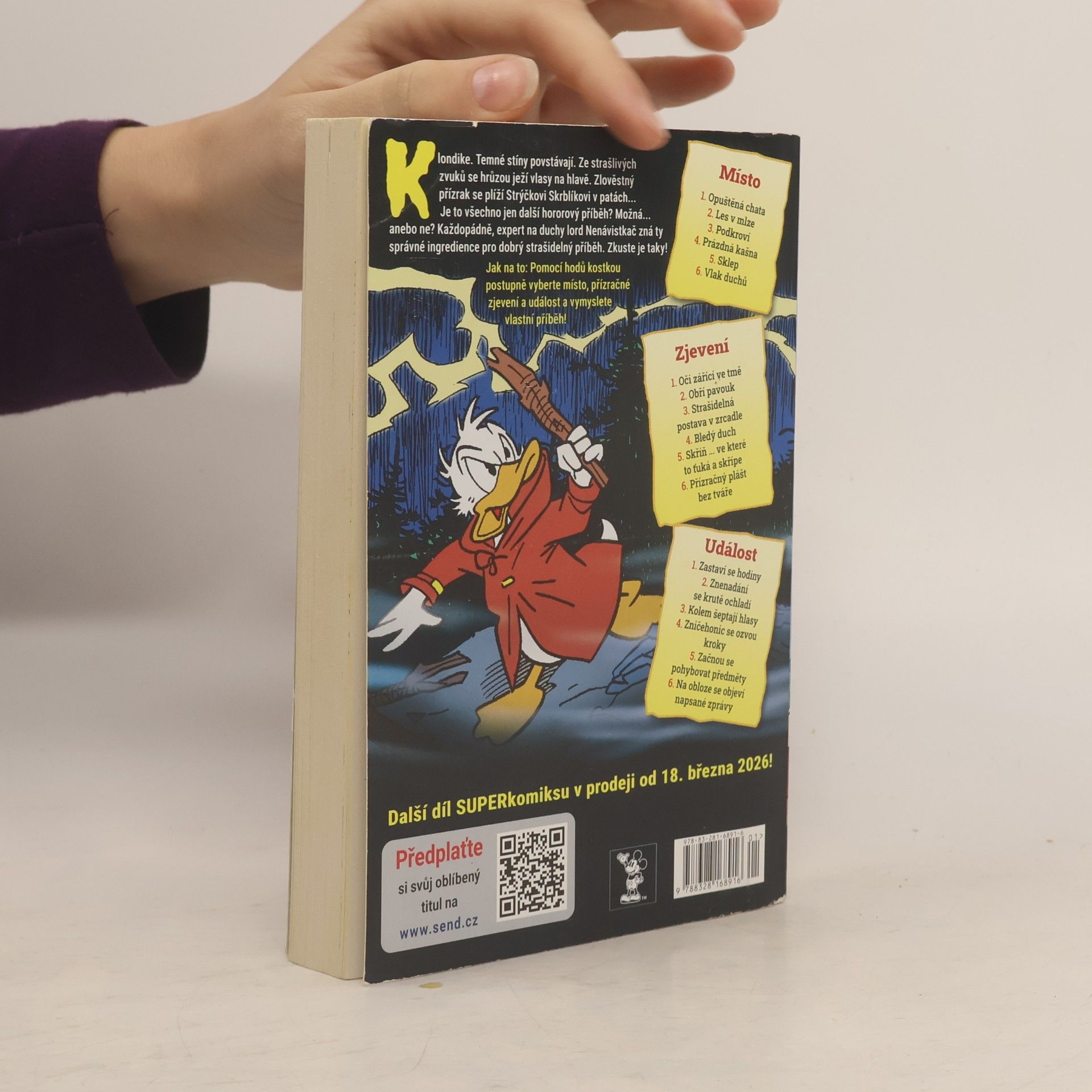 Walt Disney Superkomiks svazek 13, díl 1. Přízrak z Klondiku