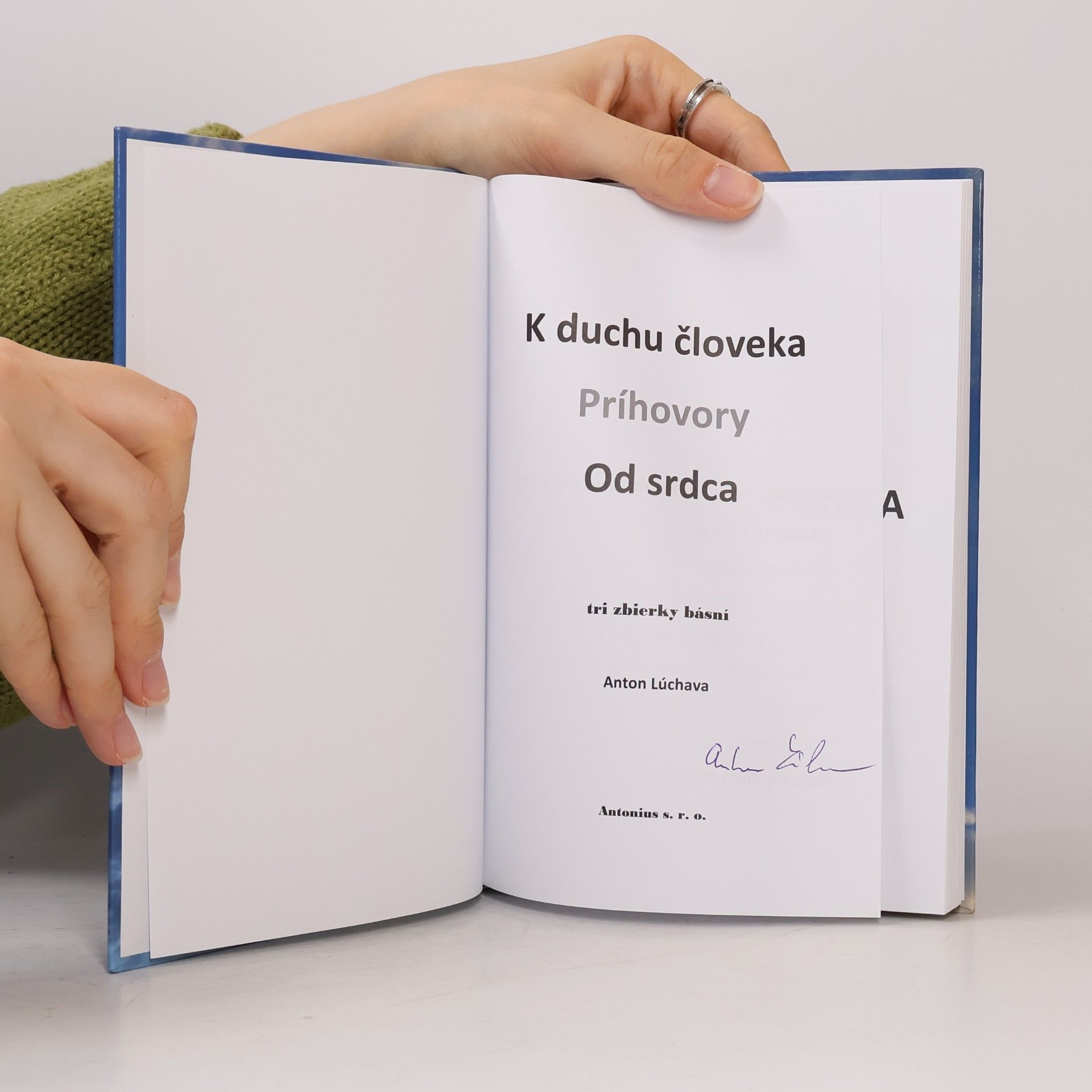 Anton Lúchava K Duchu Človeka: Príhovory: Od Srdca