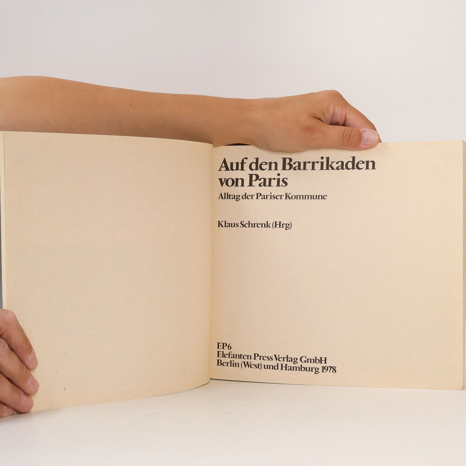 Autorenkollektiv Auf den Barrikaden von Paris