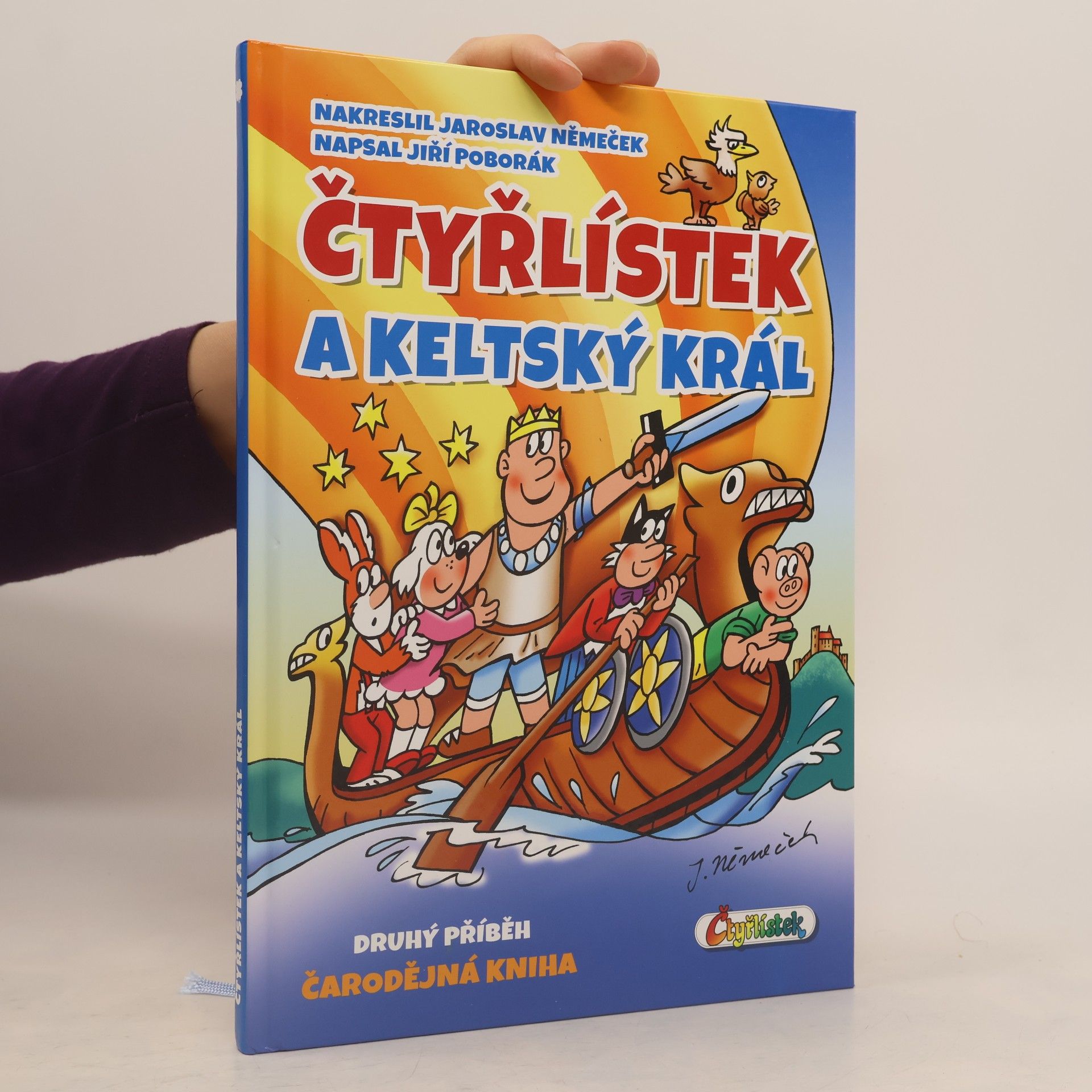 Jiří Poborák Čtyřlístek a keltský král