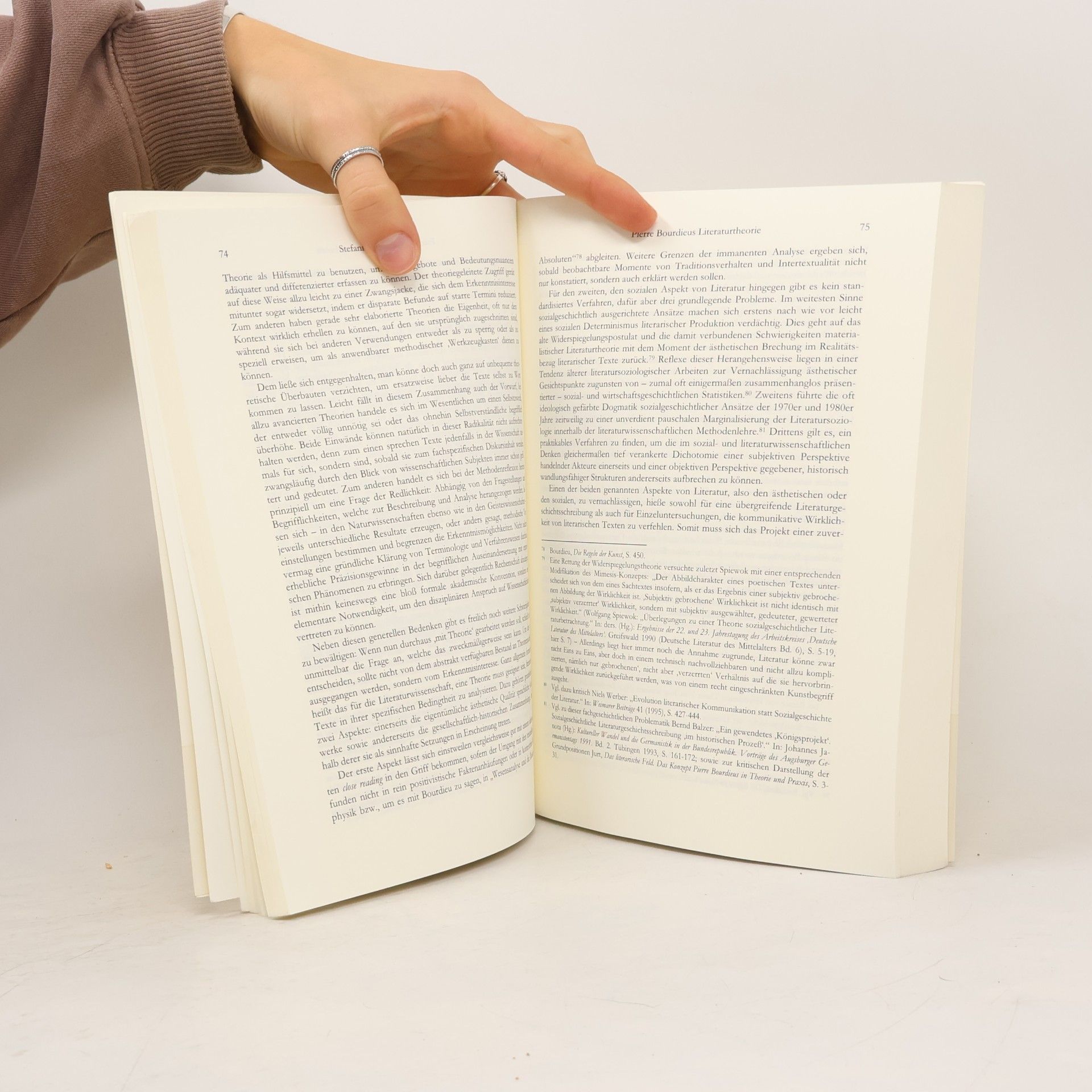 Günter Butzer Theorien der Literatur