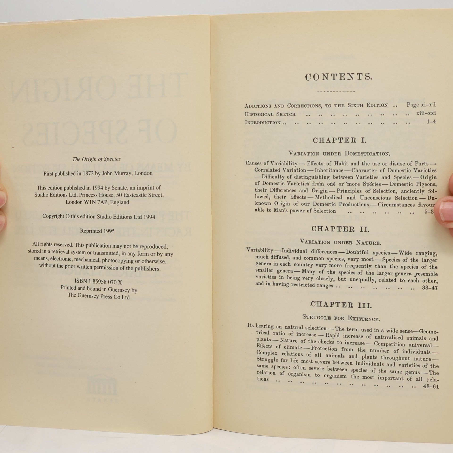 Charles Darwin The Origin of Species